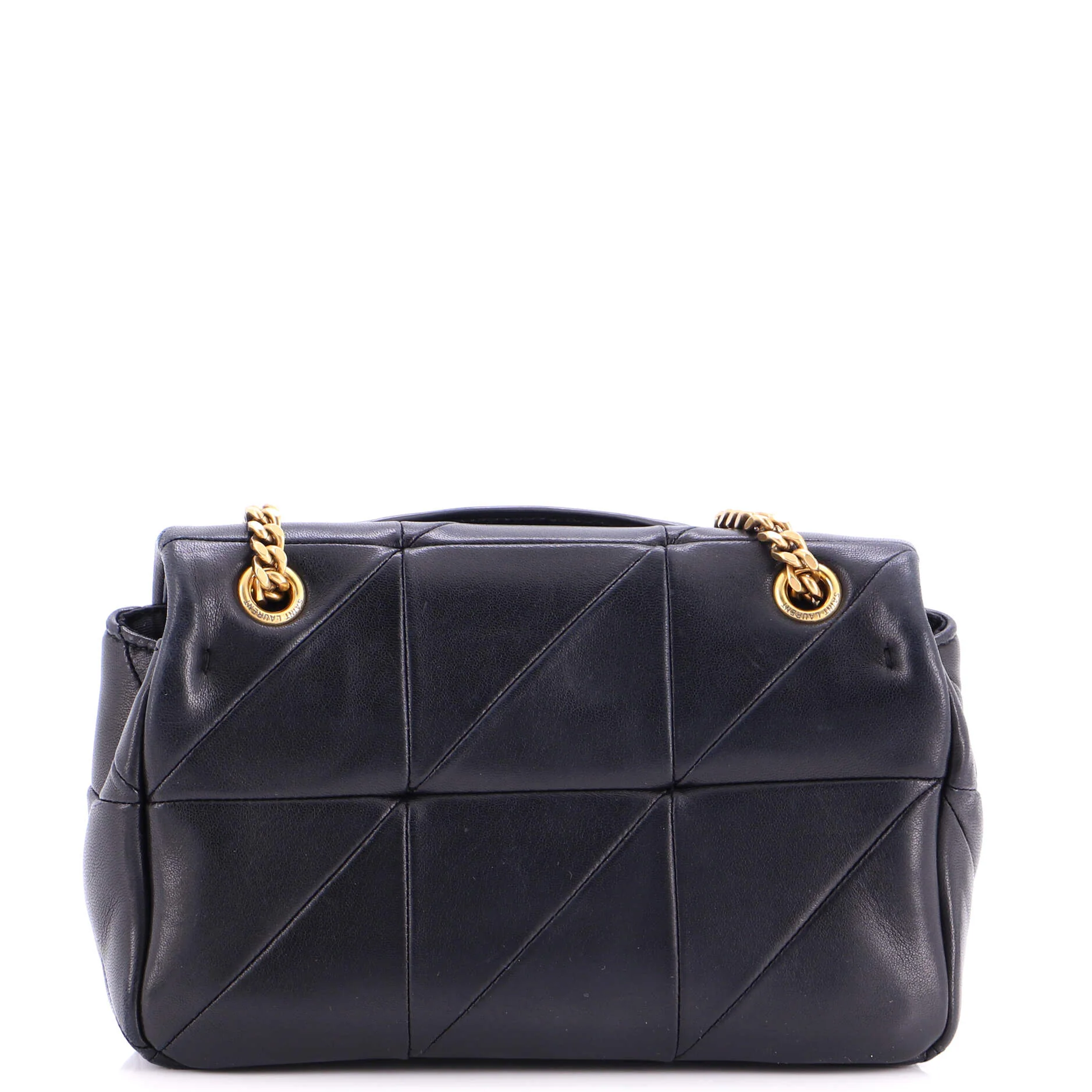Jamie Flap Bag Quilted Leather Small - Image 3