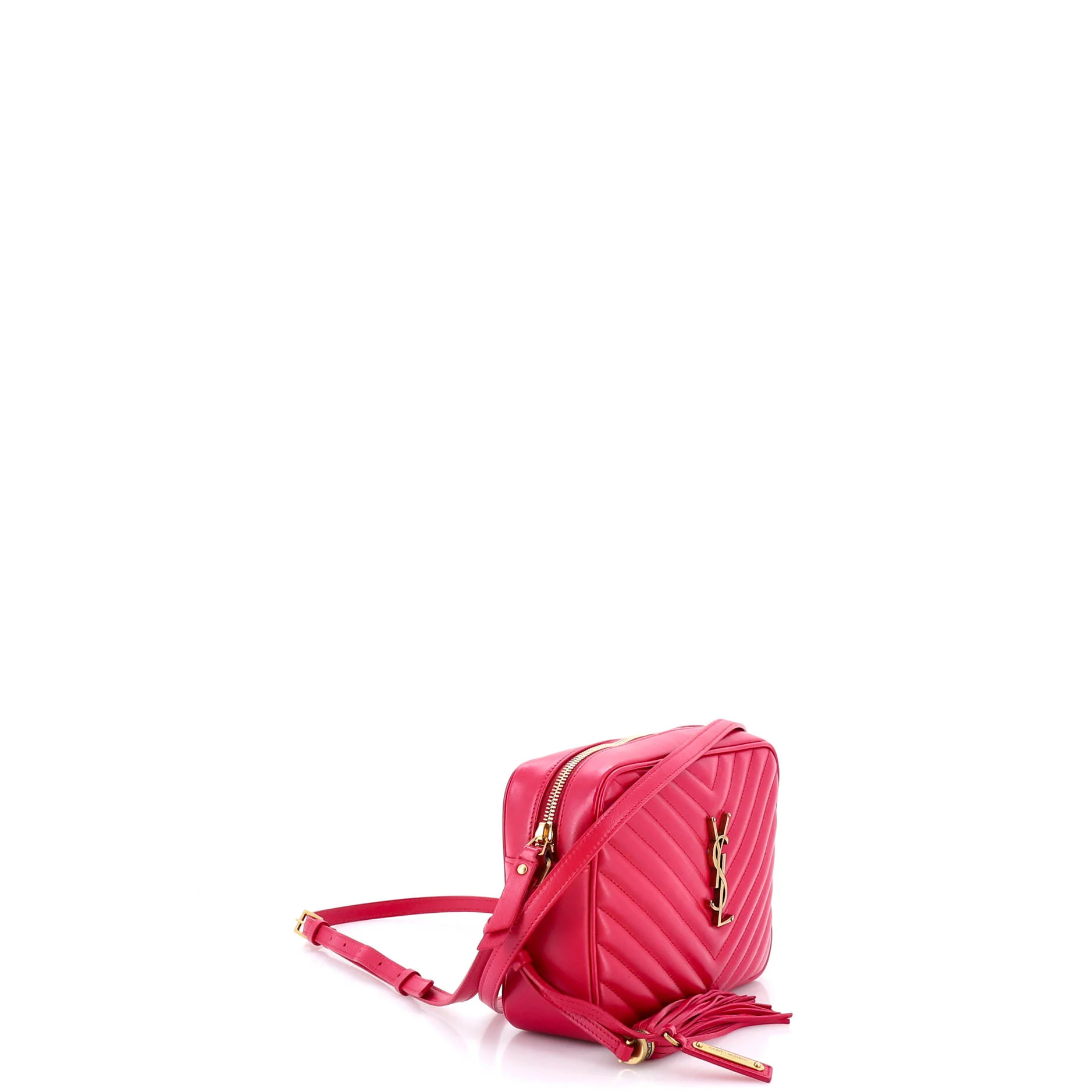 Lou Camera Bag Matelasse Chevron Leather Small - Image 2