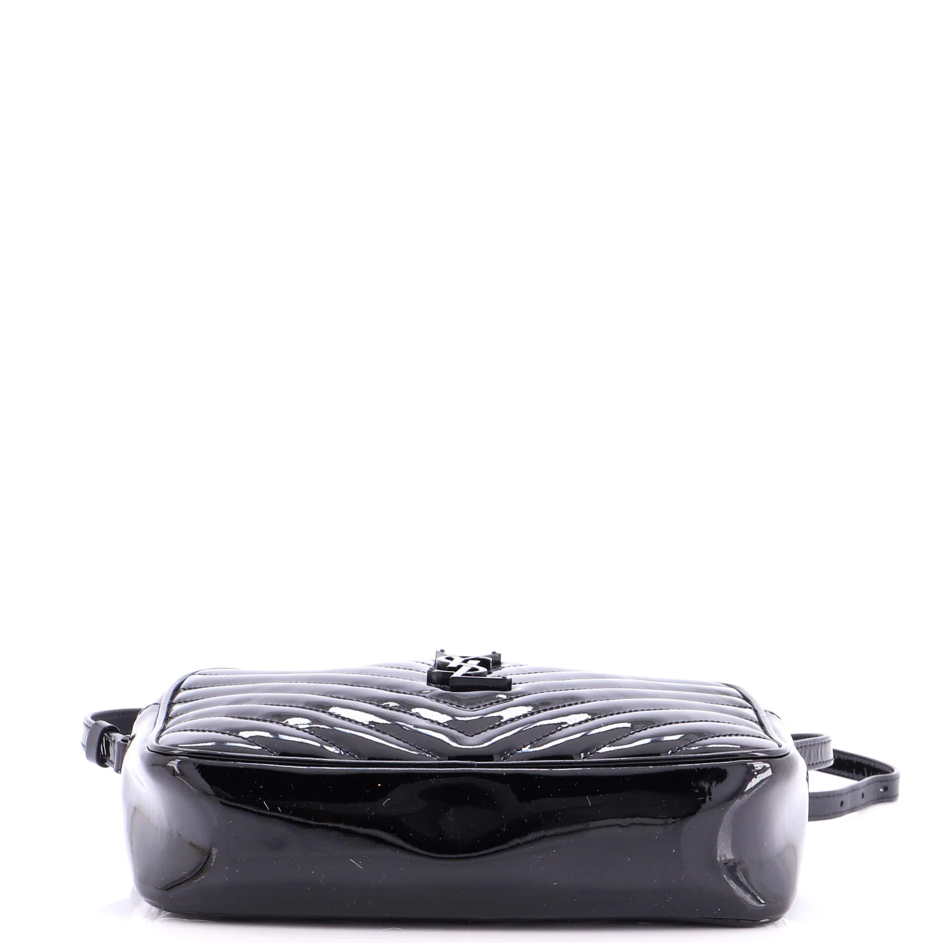 Lou Camera Bag Matelasse Chevron Patent Small - Image 4