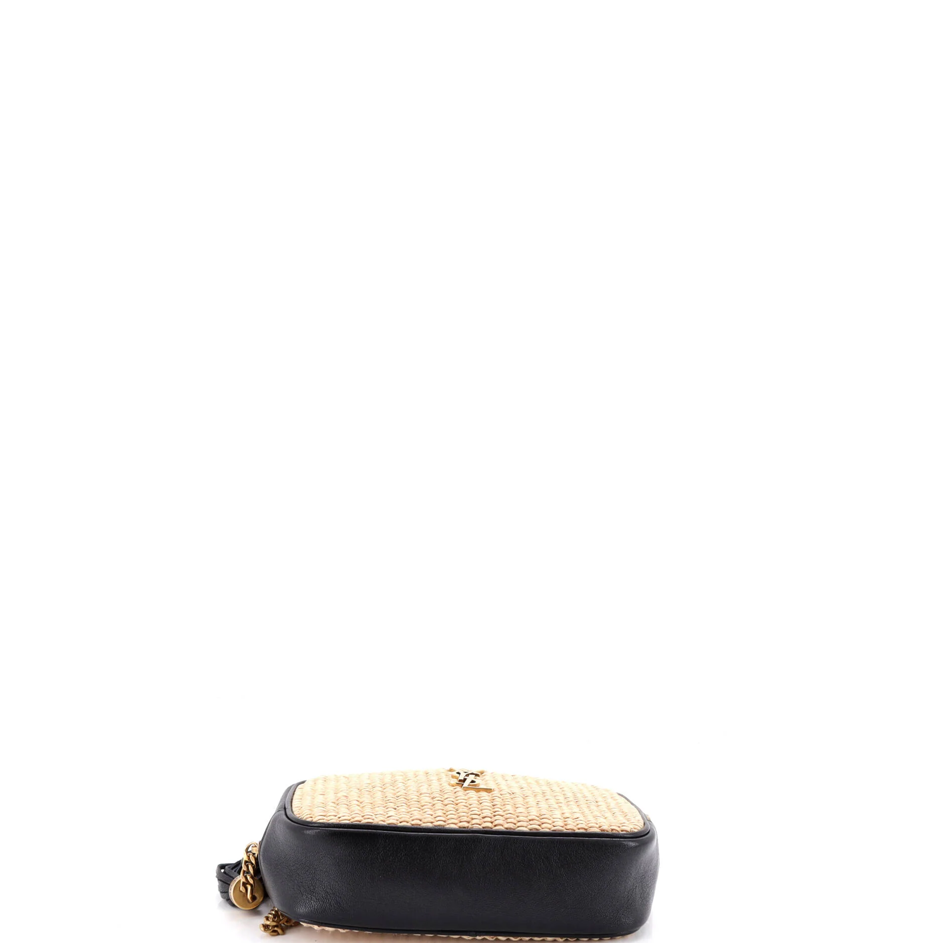 Lou Camera Bag Woven Raffia Small - Image 4