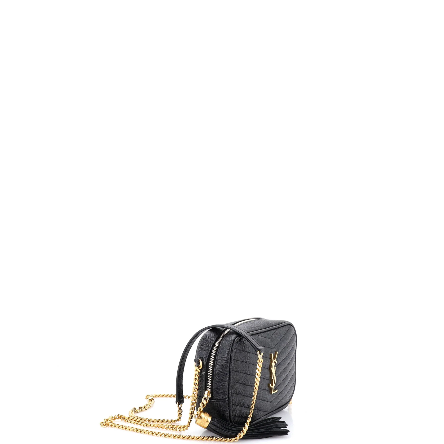 LouLou Crossbody Bag Matelasse Chevron Leather Mini - Image 2