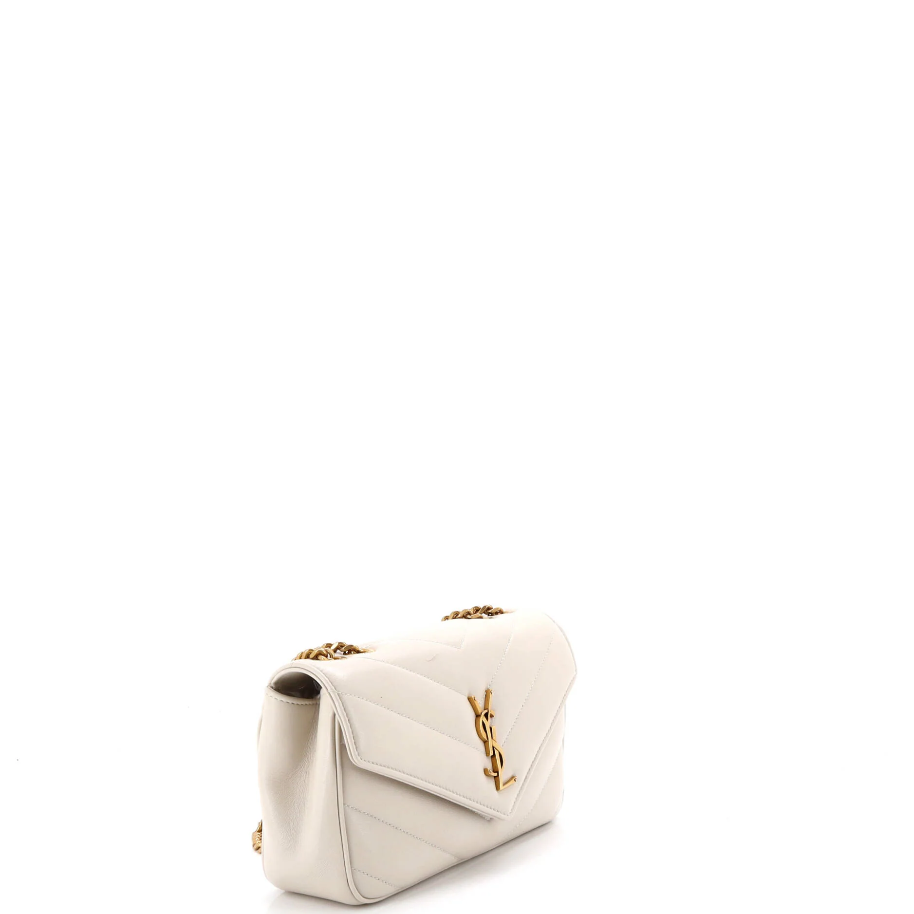 Loulou NM Shoulder Bag Matelasse Chevron Leather Small - Image 3