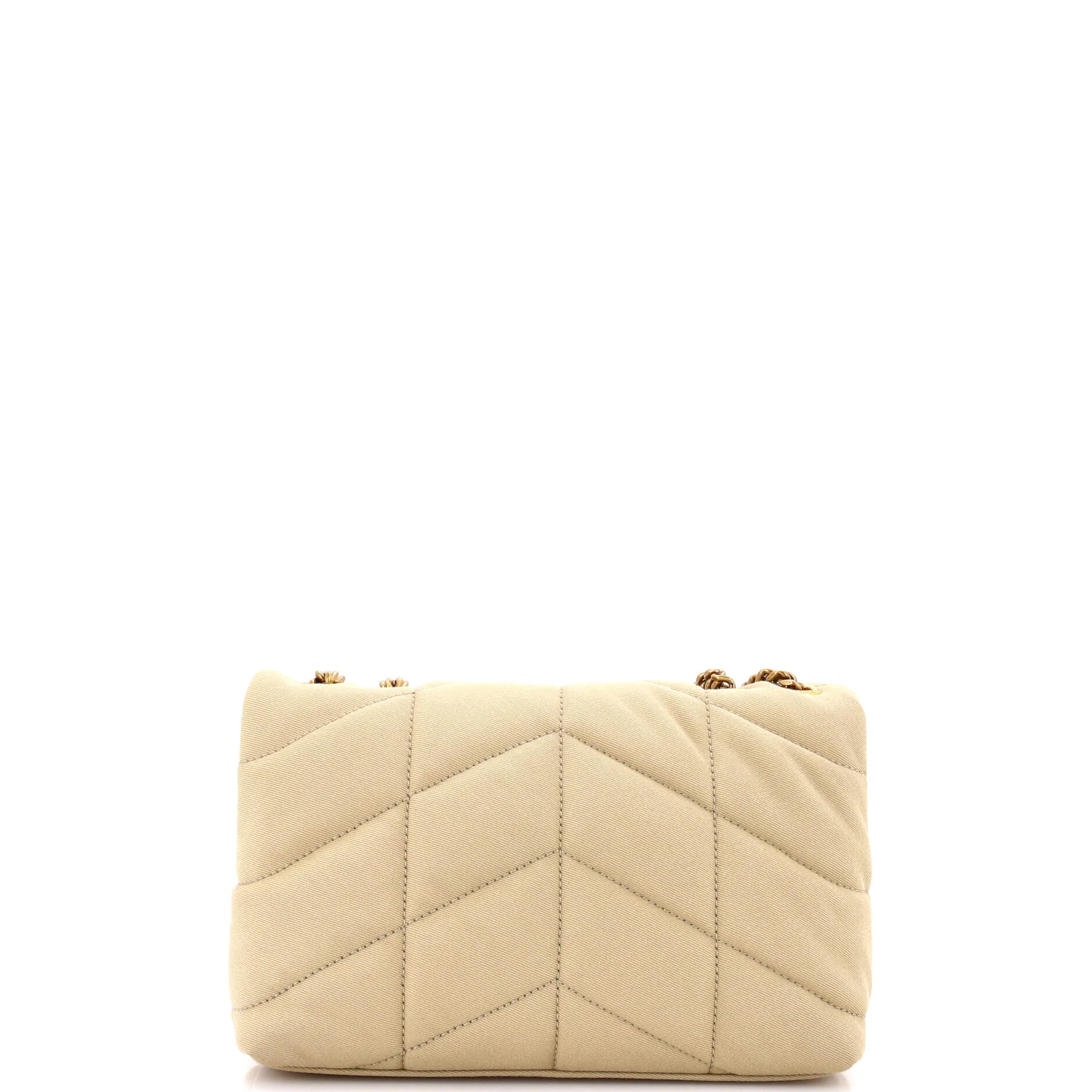 Loulou Puffer Shoulder Bag Quilted Canvas Mini - Image 3