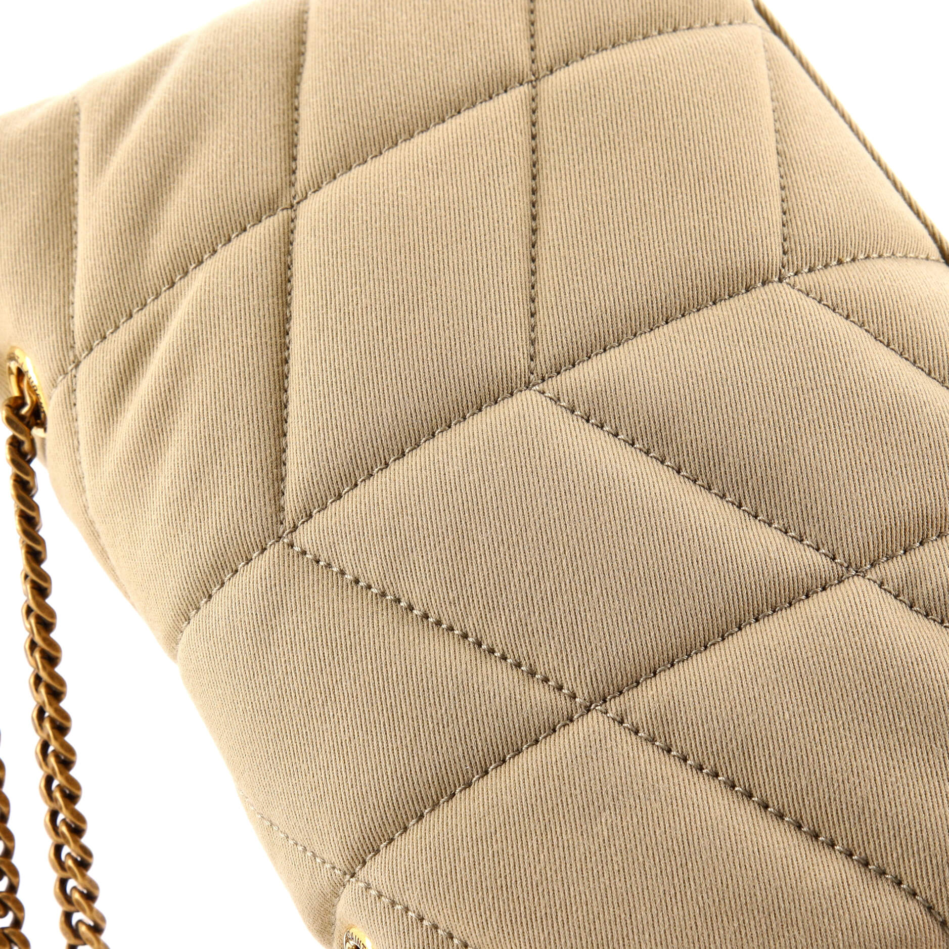 Loulou Puffer Shoulder Bag Quilted Canvas Mini - Image 7