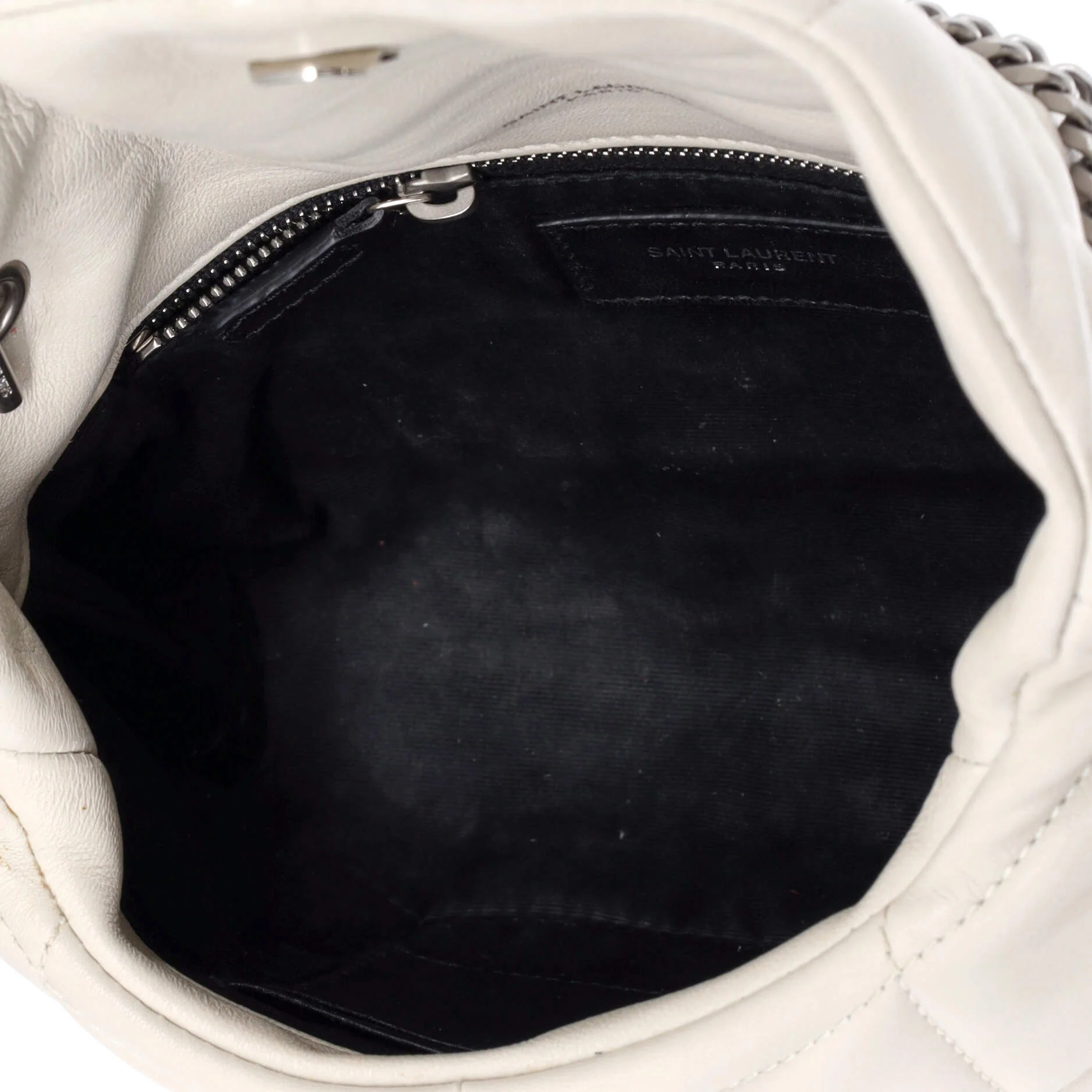 Loulou Puffer Shoulder Bag Quilted Leather Mini - Image 5