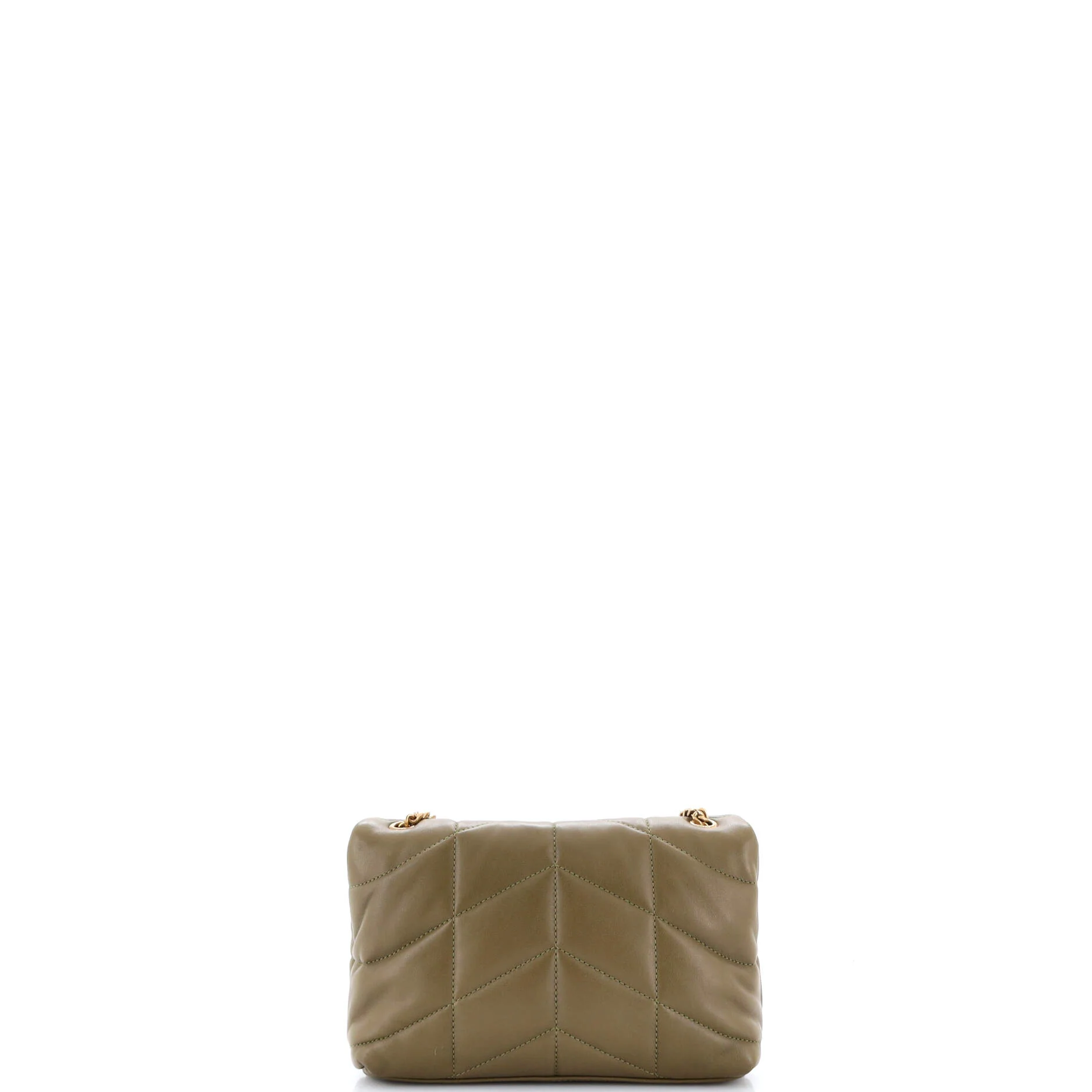 Loulou Puffer Shoulder Bag Quilted Leather Mini - Image 3