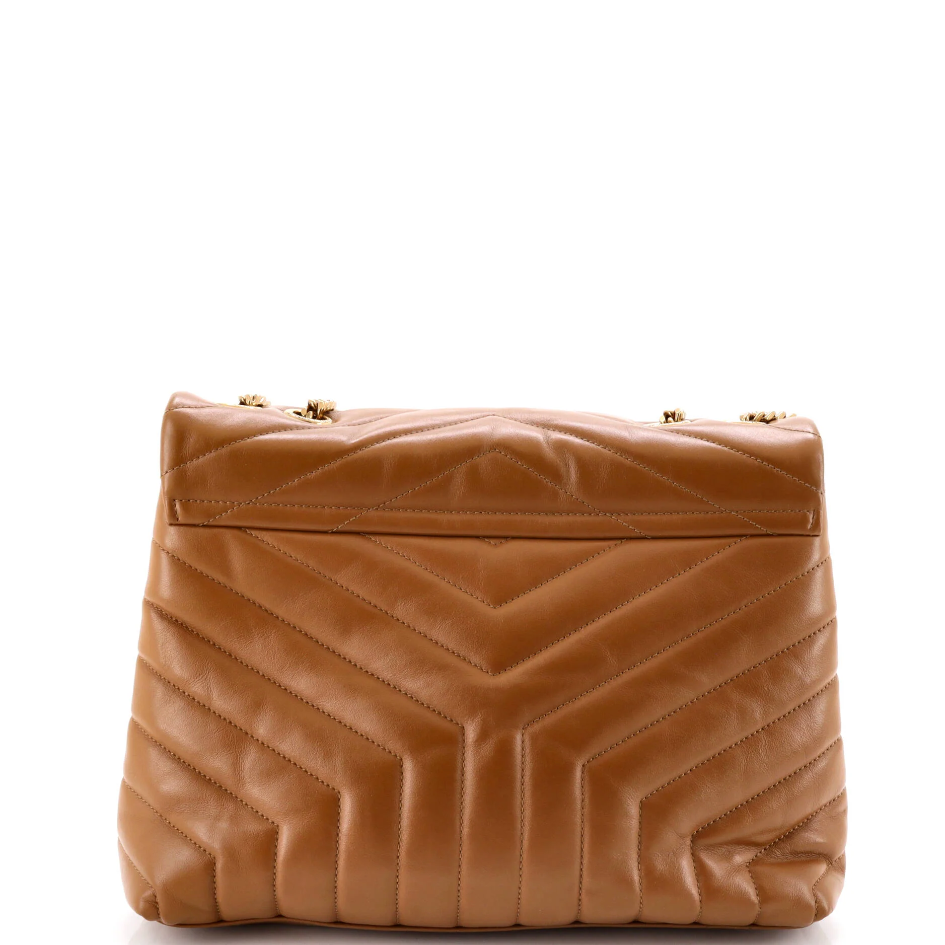 Loulou Shoulder Bag Matelasse Chevron Leather Medium - Image 3