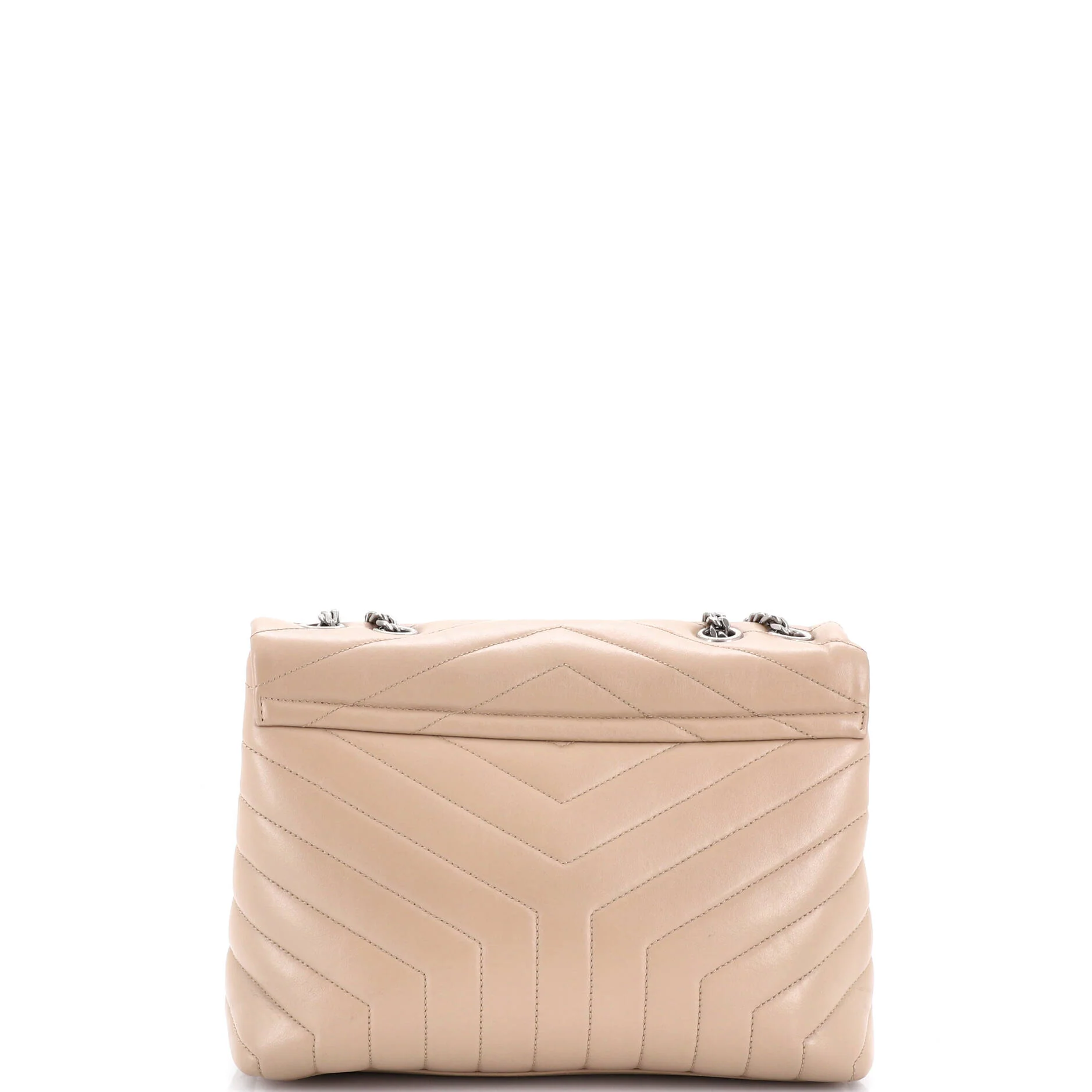 Loulou Shoulder Bag Matelasse Chevron Leather Medium - Image 3