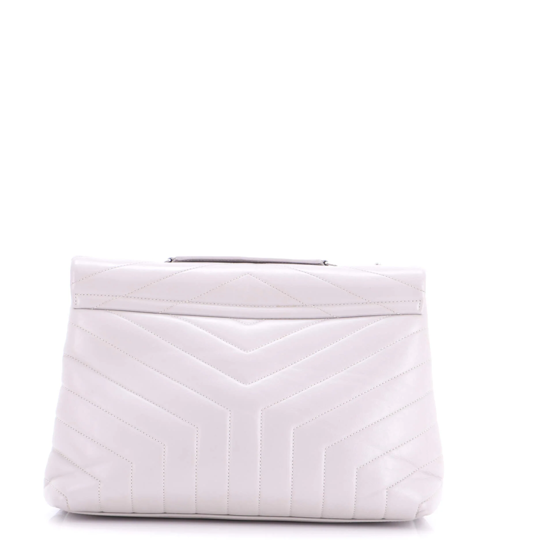 Loulou Shoulder Bag Matelasse Chevron Leather Medium - Image 3