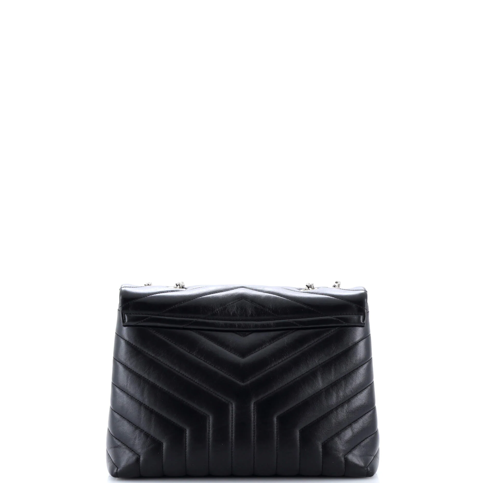 Loulou Shoulder Bag Matelasse Chevron Leather Medium - Image 3
