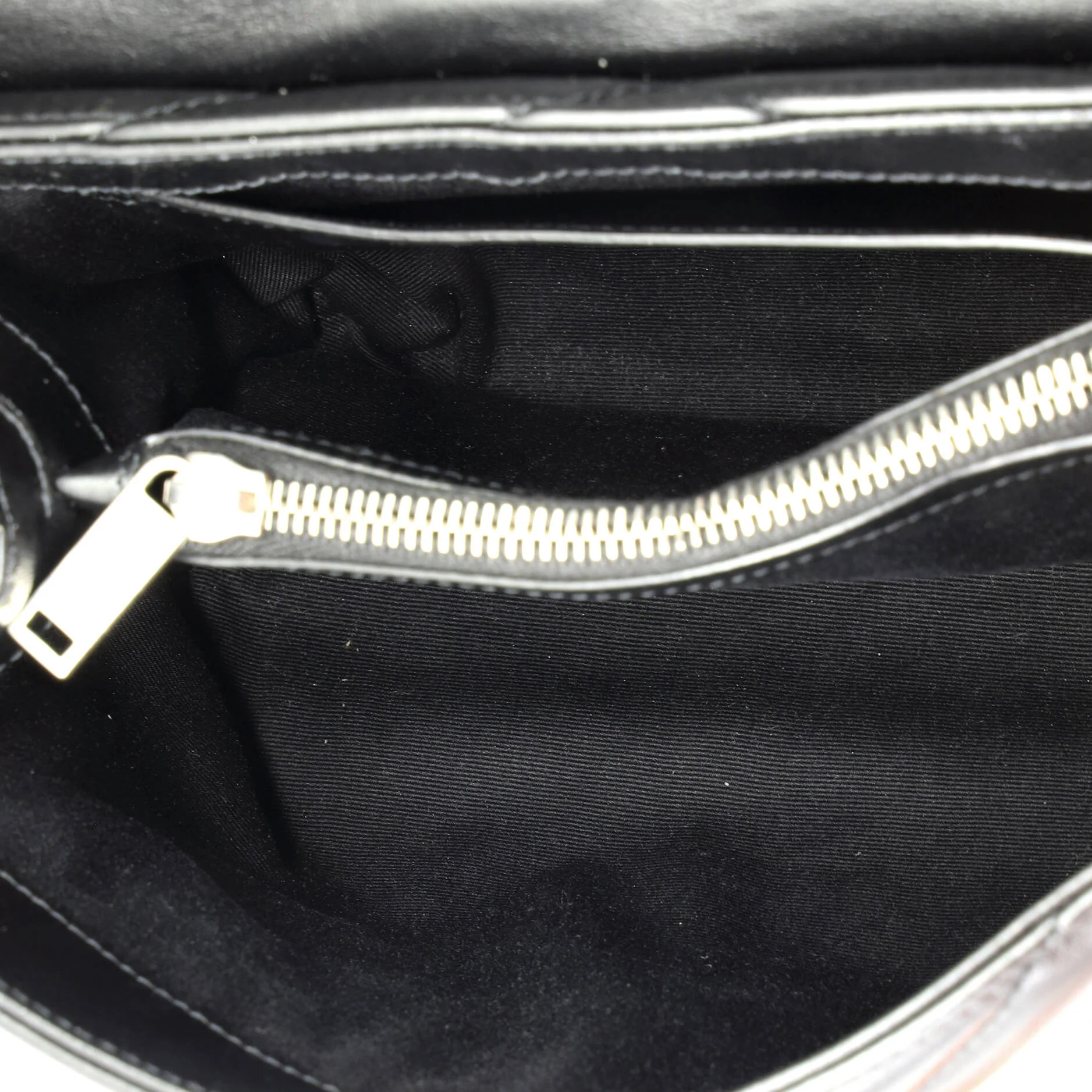 Loulou Shoulder Bag Matelasse Chevron Leather Small - Image 5