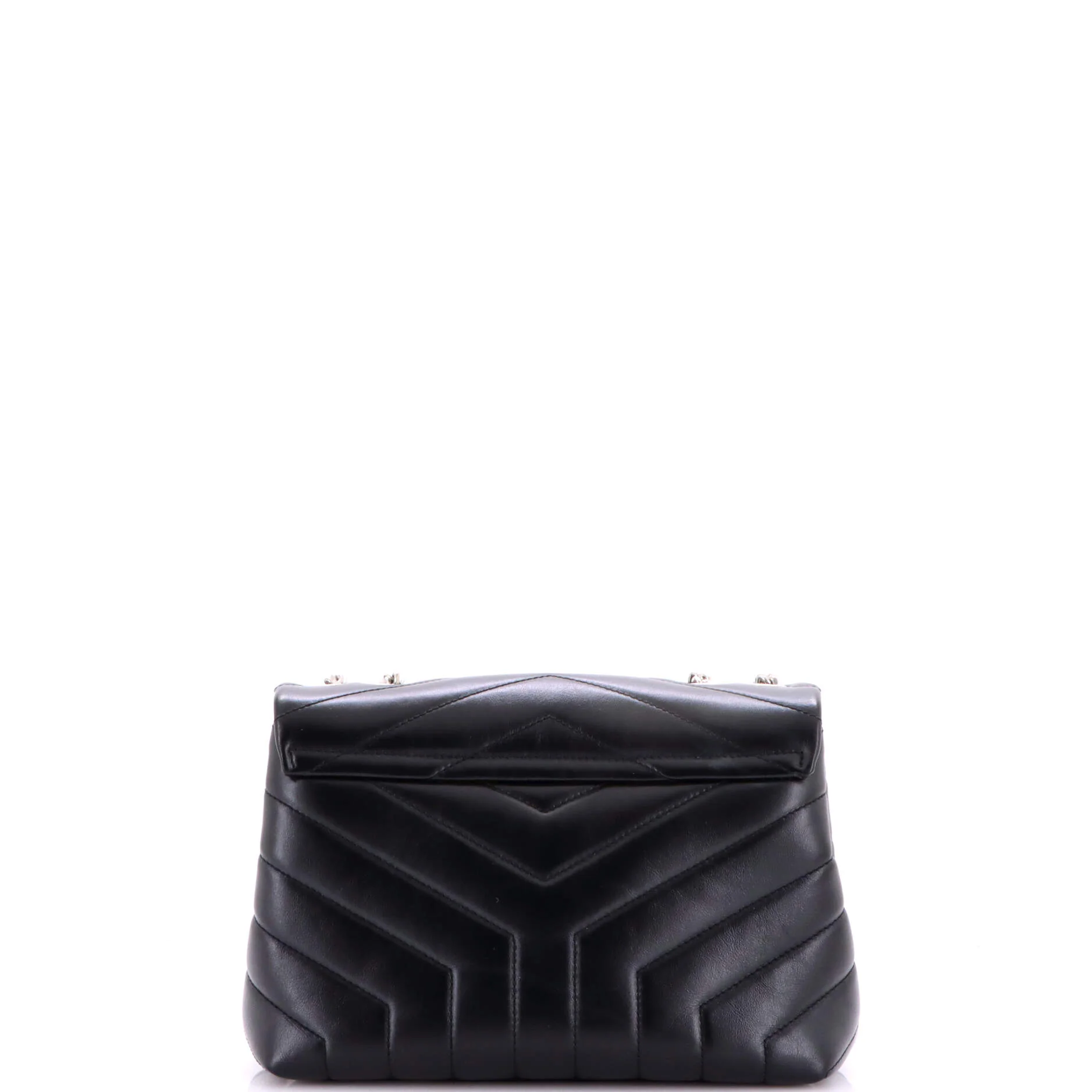Loulou Shoulder Bag Matelasse Chevron Leather Small - Image 3