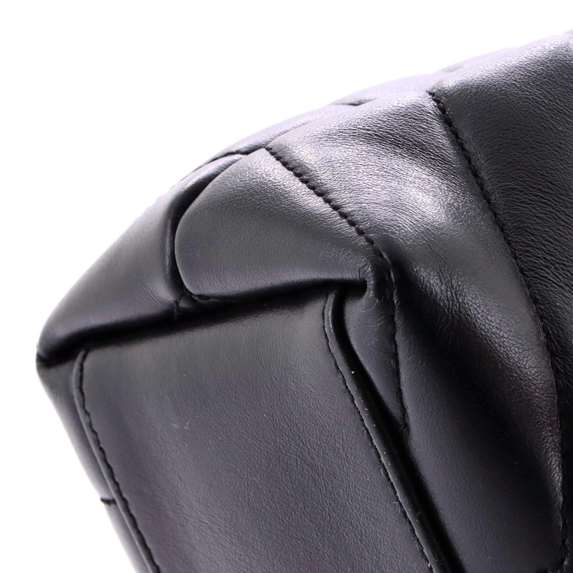 Loulou Shoulder Bag Matelasse Chevron Leather Small - Image 7