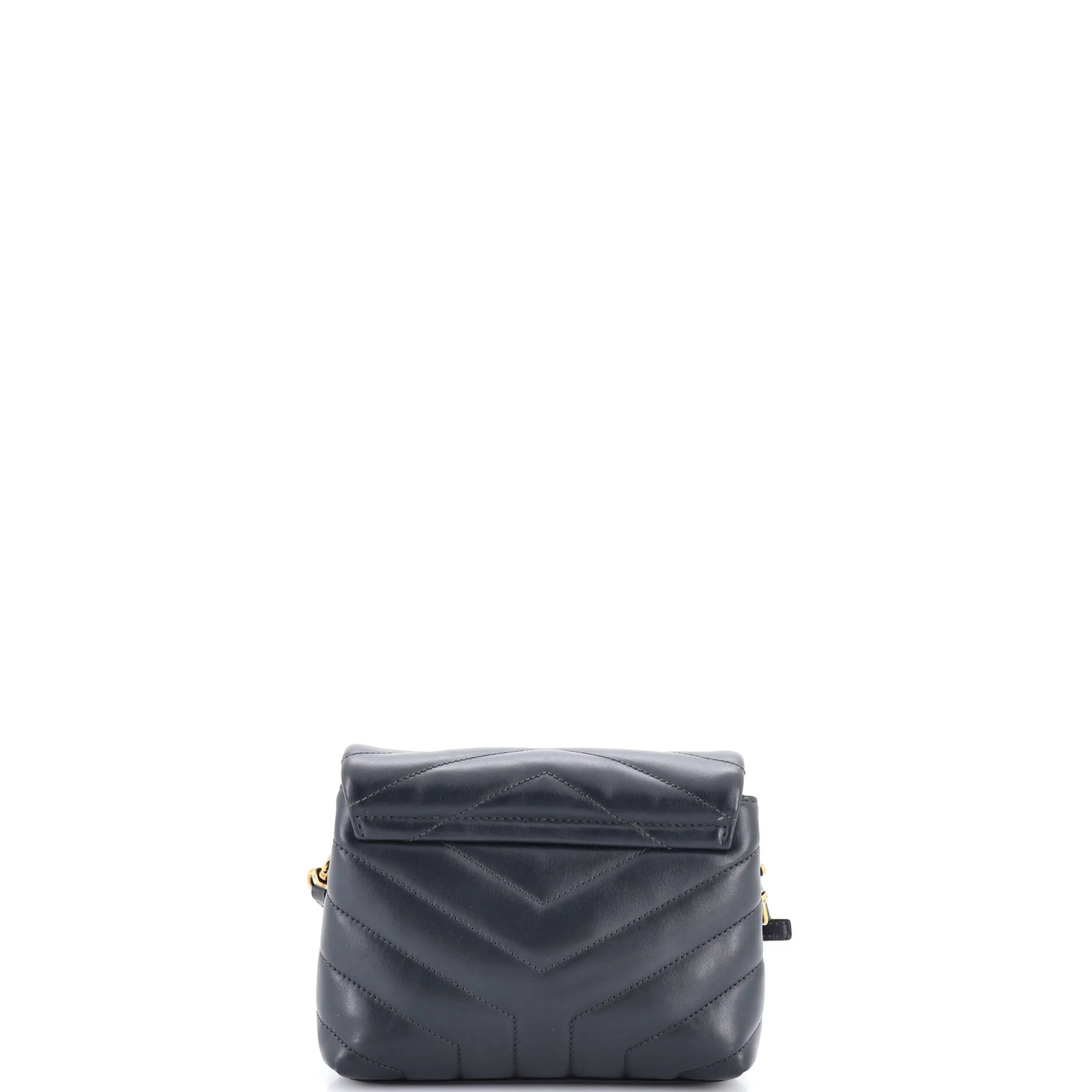 Loulou Shoulder Bag Matelasse Chevron Leather Toy - Image 3