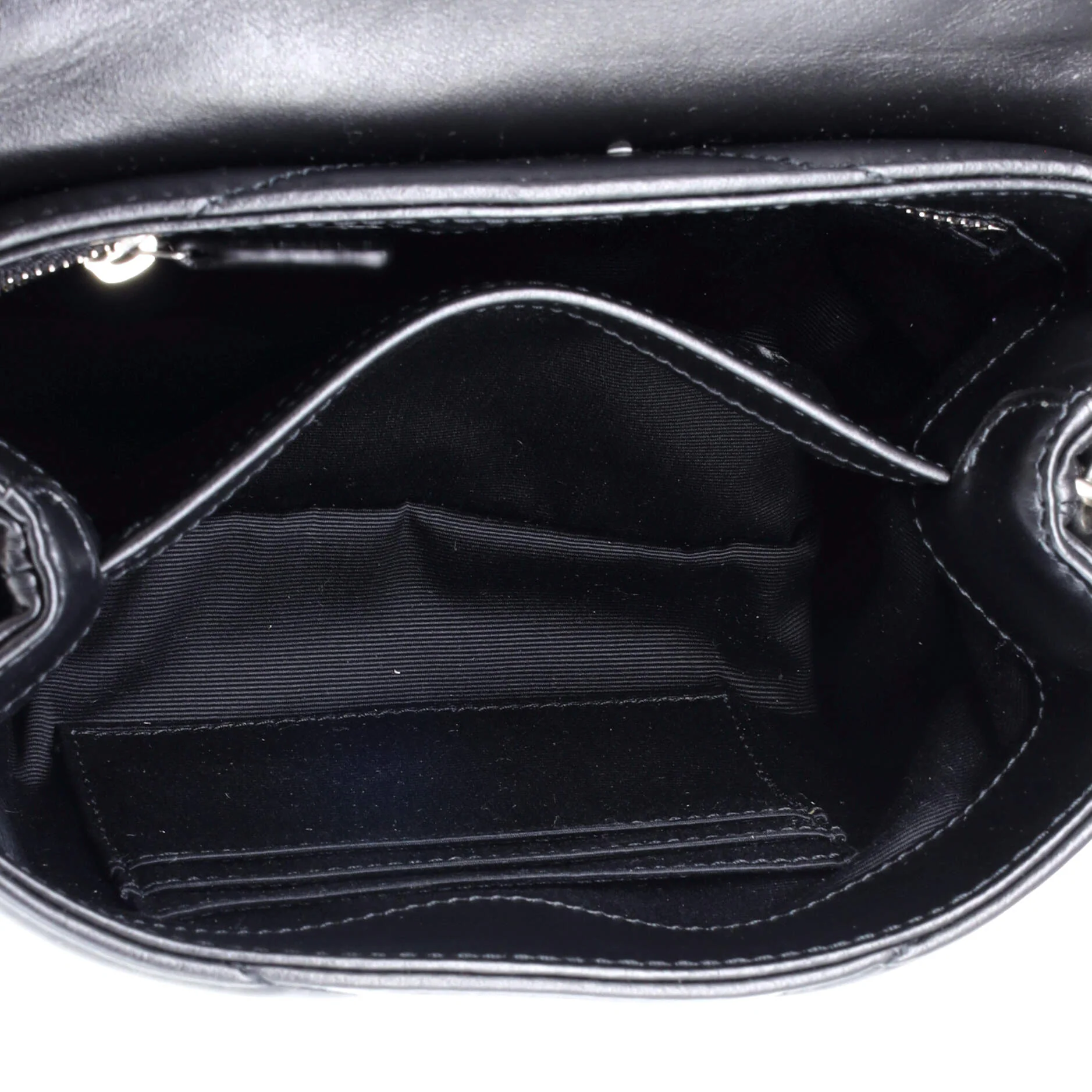 Loulou Shoulder Bag Matelasse Chevron Leather Toy - Image 5