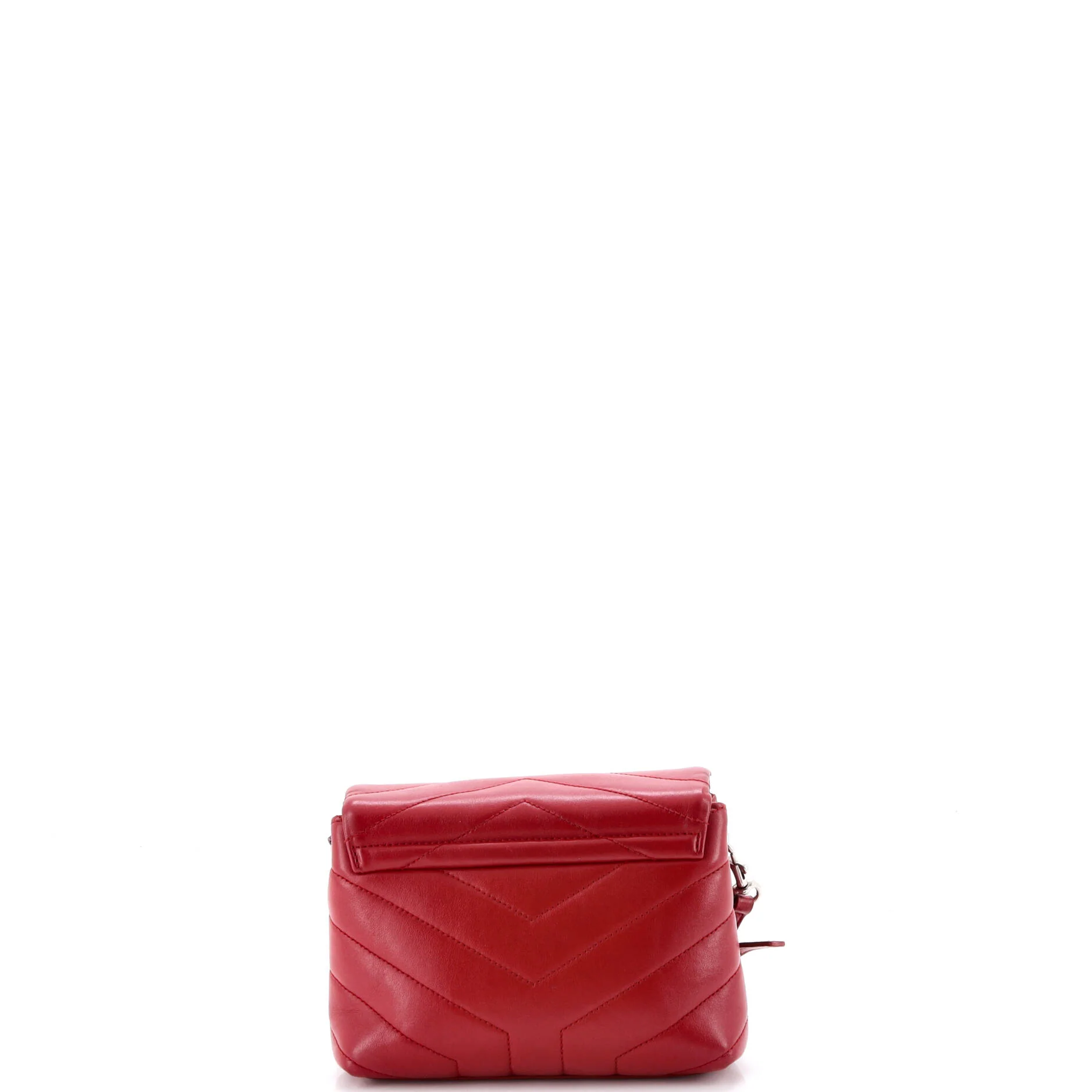 Loulou Shoulder Bag Matelasse Chevron Leather Toy - Image 3