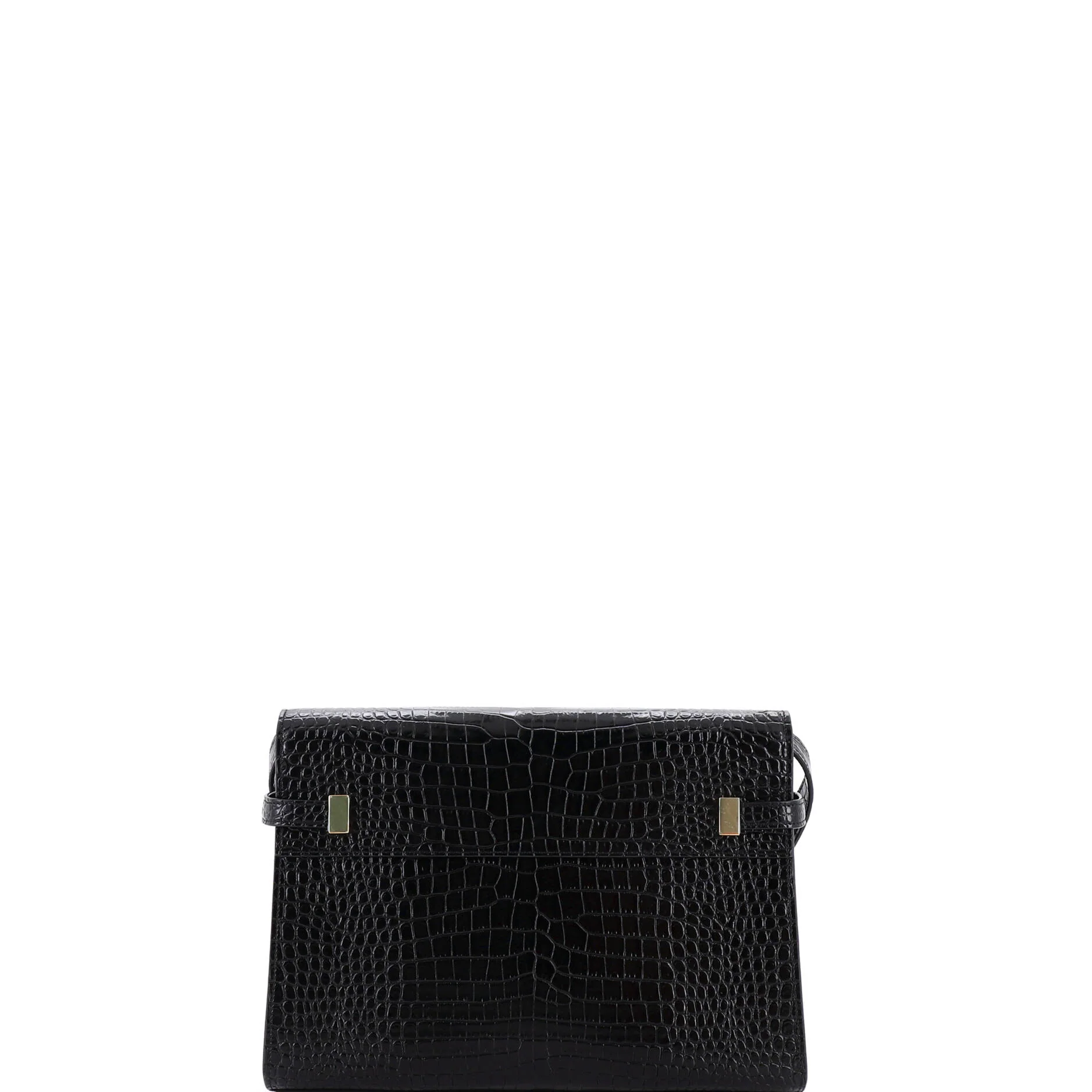 Manhattan Shoulder Bag Crocodile Embossed Leather Medium - Image 3