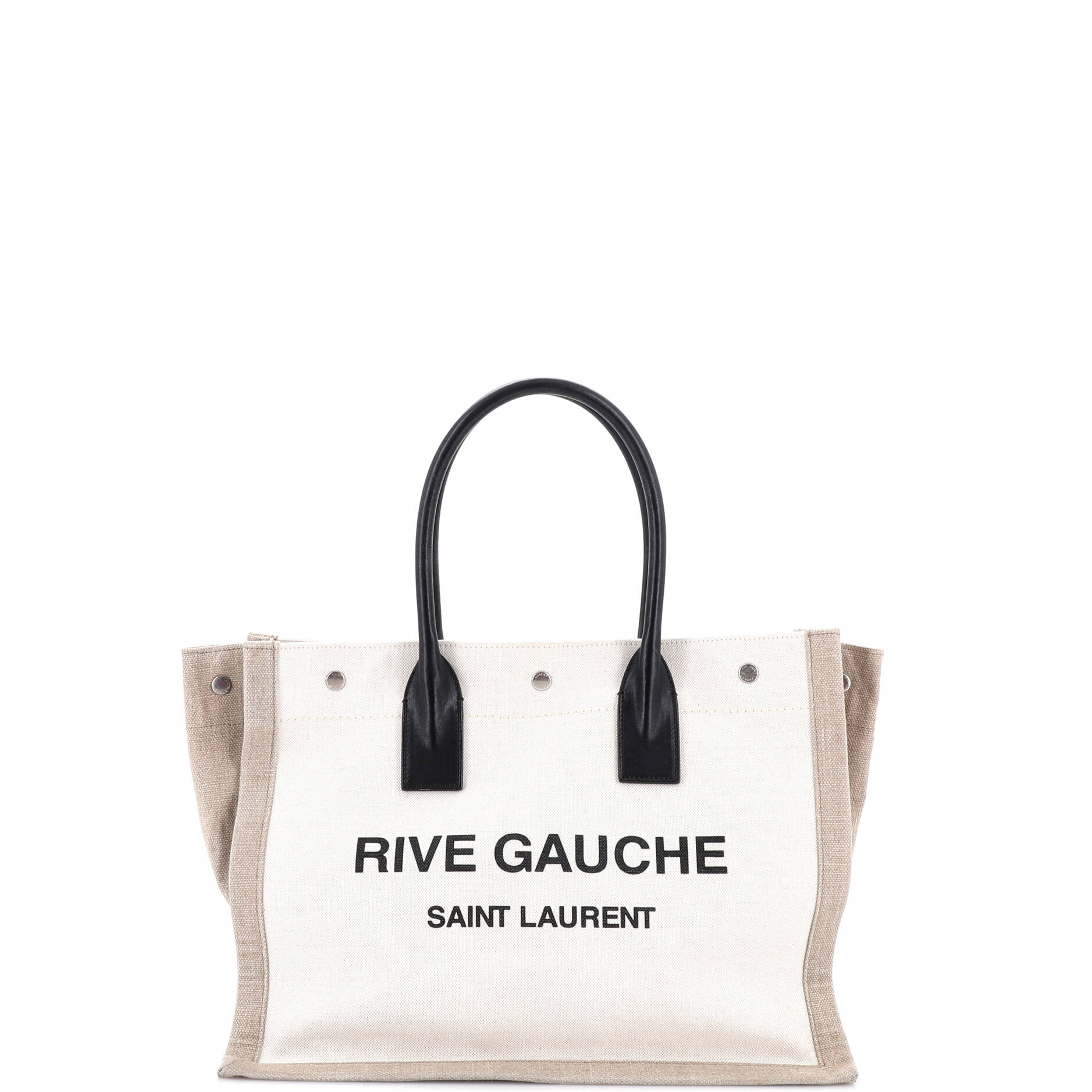 Rive Gauche Shopper Tote Canvas Small