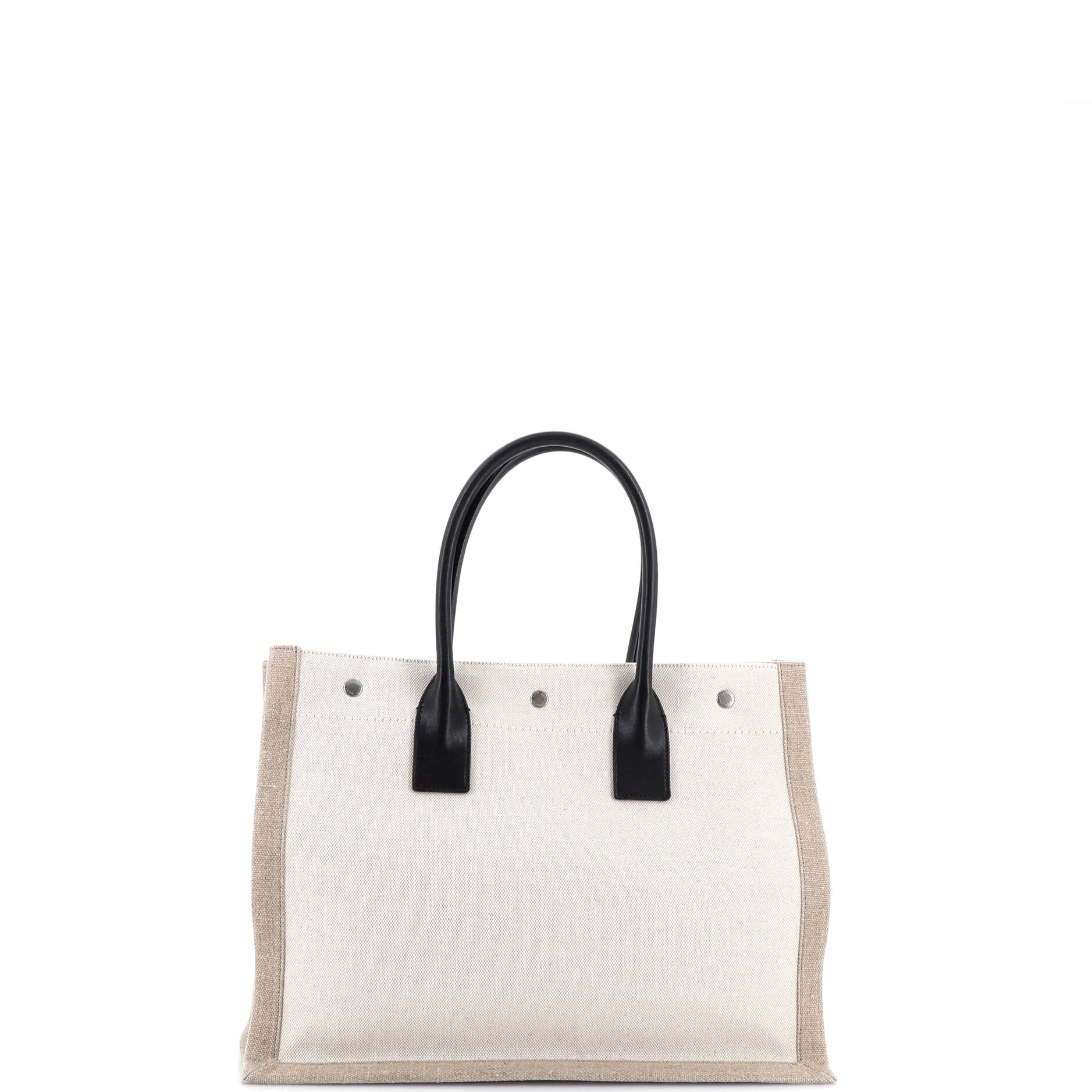 Rive Gauche Shopper Tote Canvas Small - Image 3