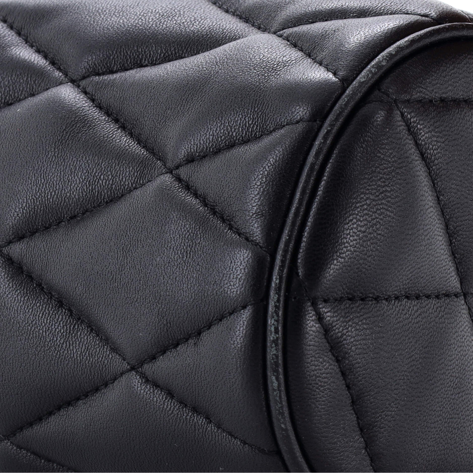 Sade Tube Bag Quilted Leather Small - Image 6