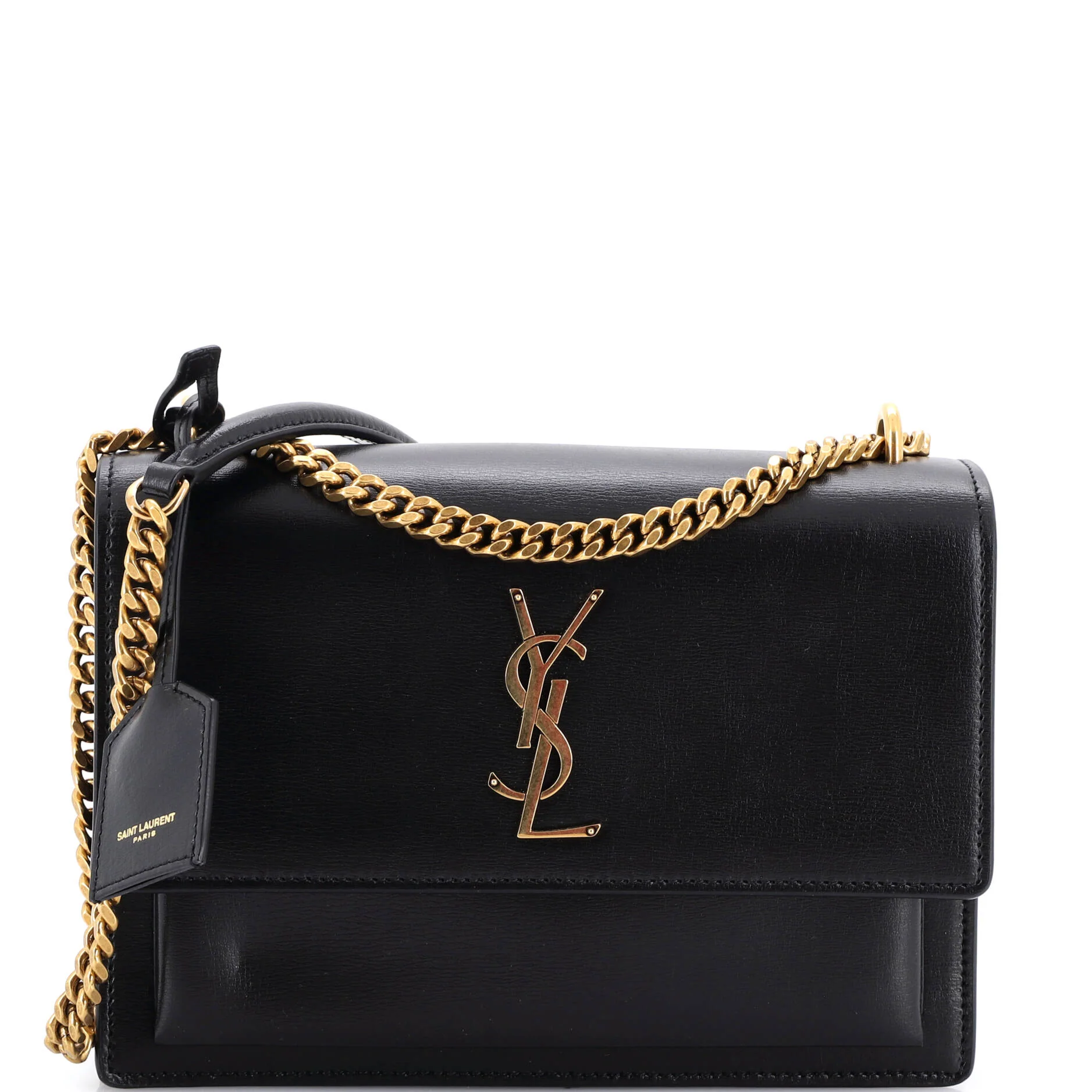 Sunset Crossbody Bag Leather Medium