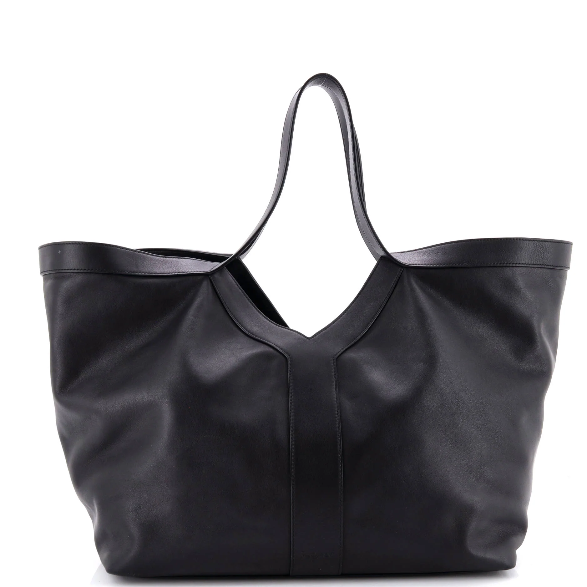 Y Tote Leather Medium - Image 3