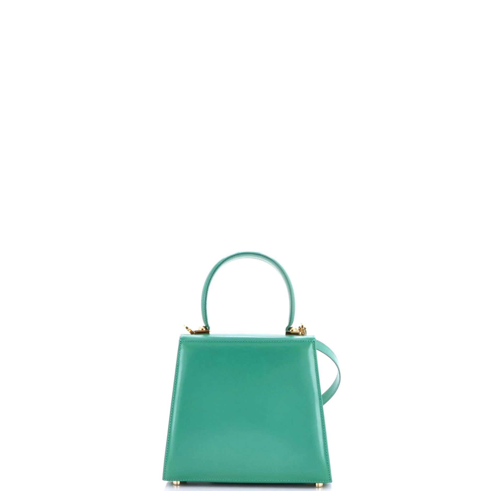 Gancini Convertible Top Handle Bag Leather Mini - Image 3