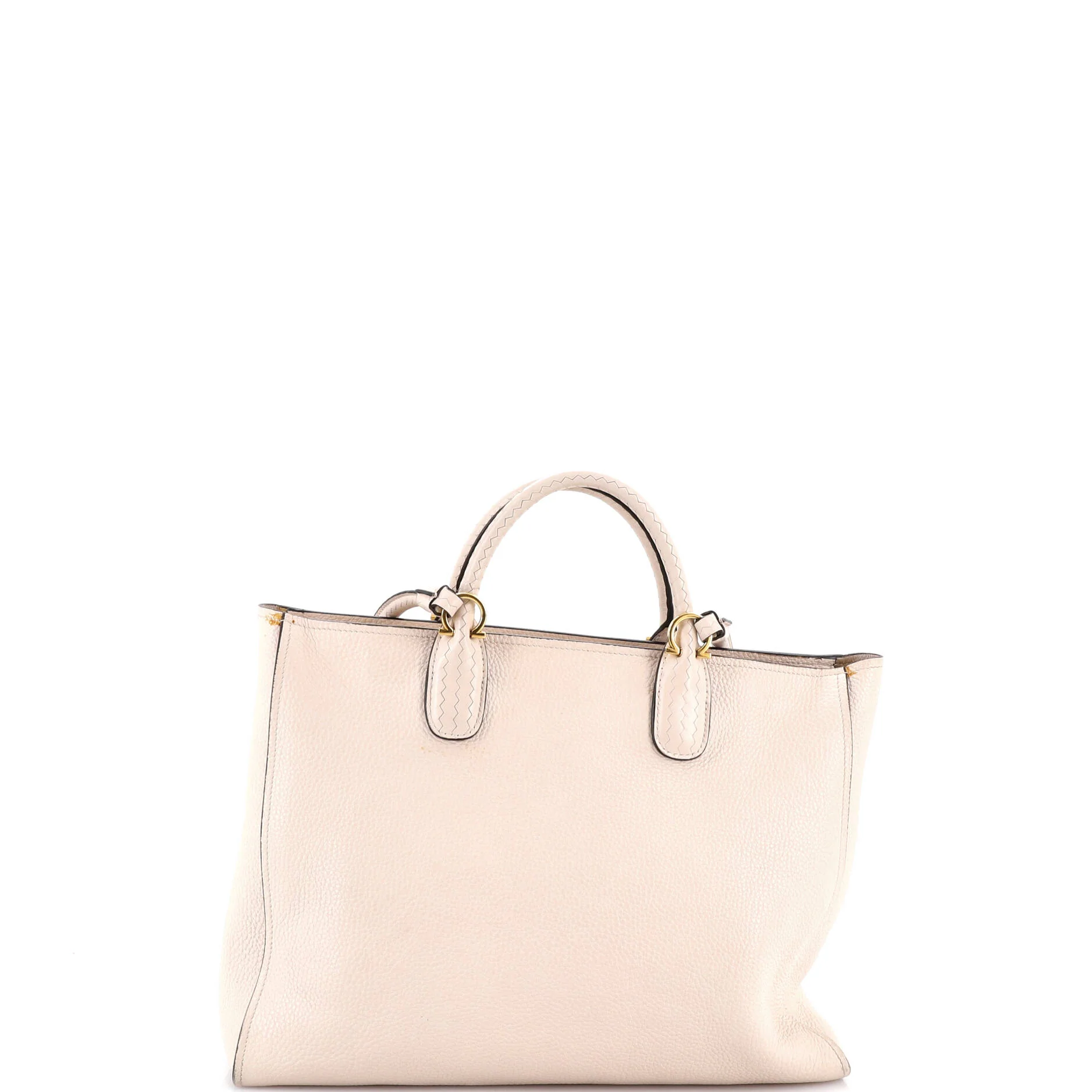 Gancio Braided Convertible Tote Leather Medium - Image 3