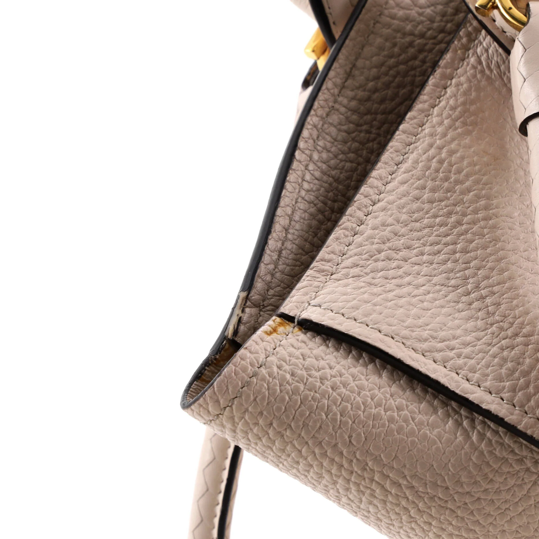Gancio Braided Convertible Tote Leather Medium - Image 6