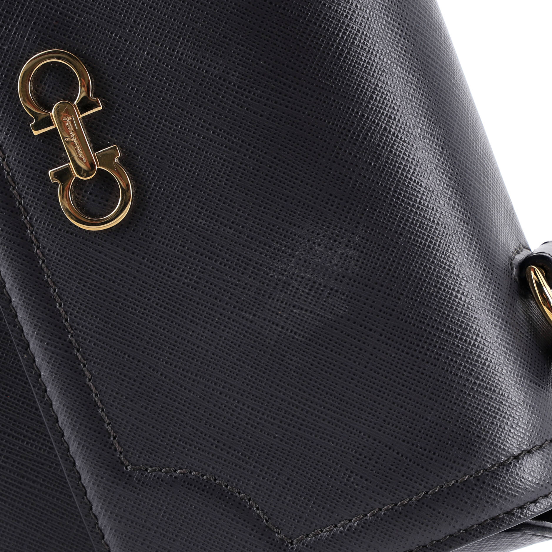 Seila Top Handle Bag Leather Small - Image 6