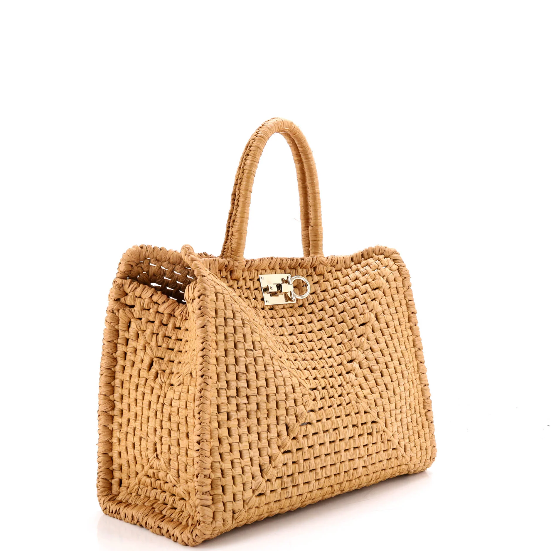 Studio Satchel Raffia Medium - Image 3
