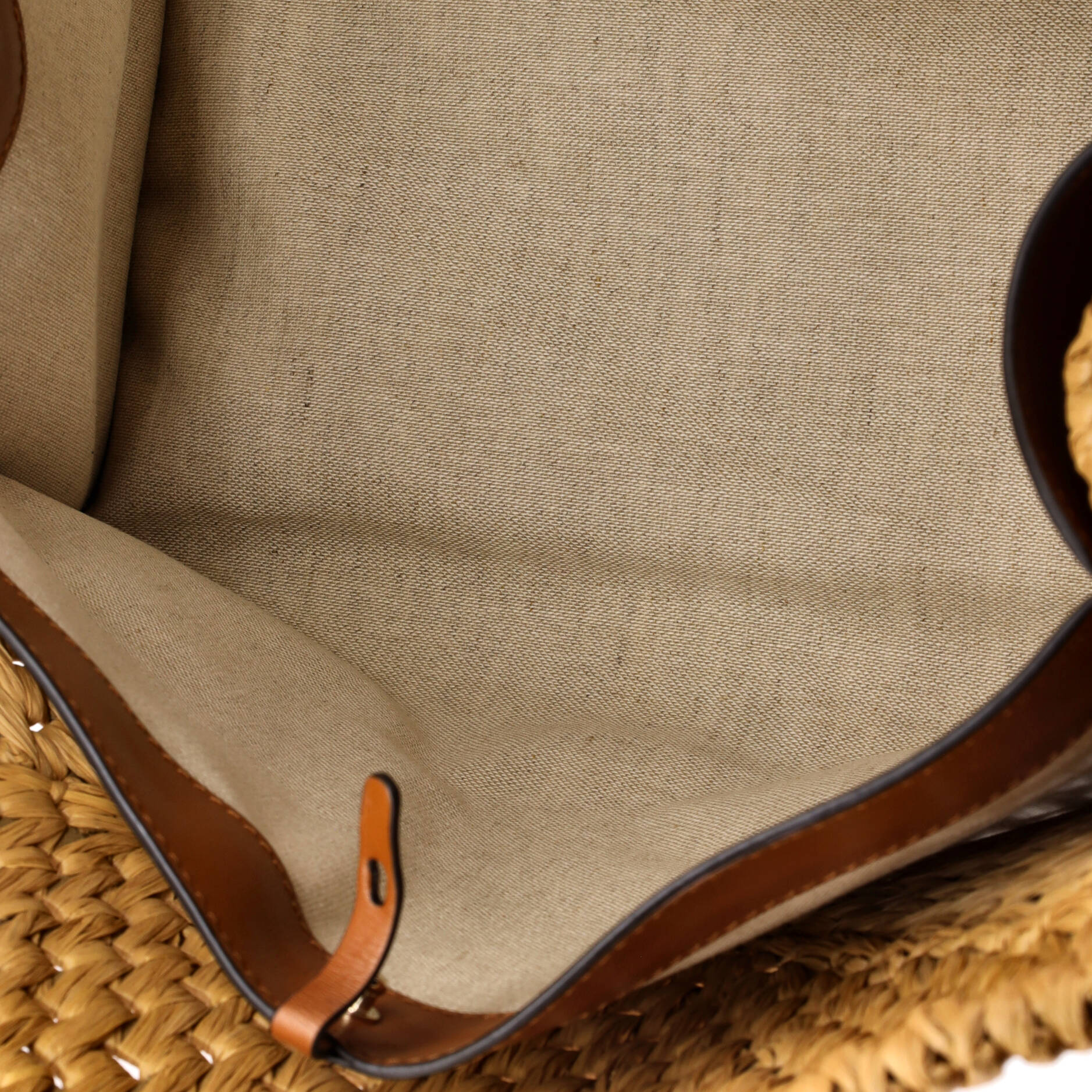Studio Satchel Raffia Medium - Image 6