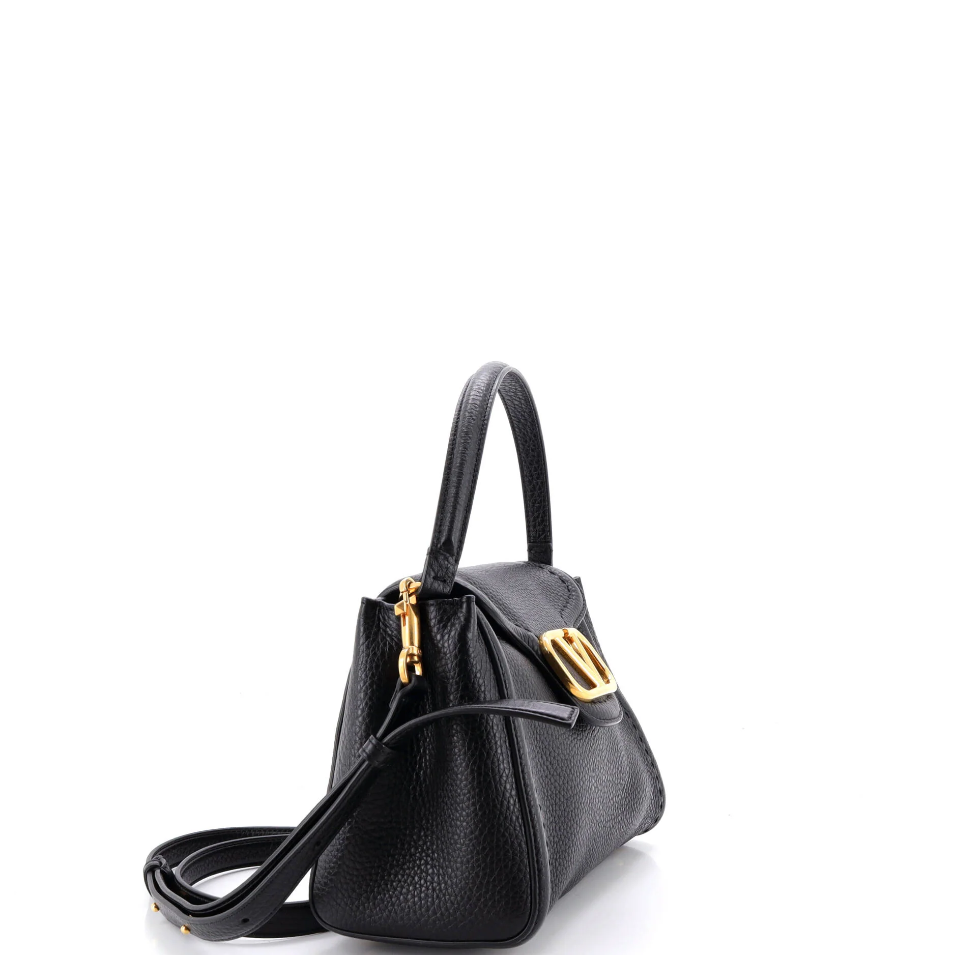 Alltime Top Handle Bag Leather Small - Image 2