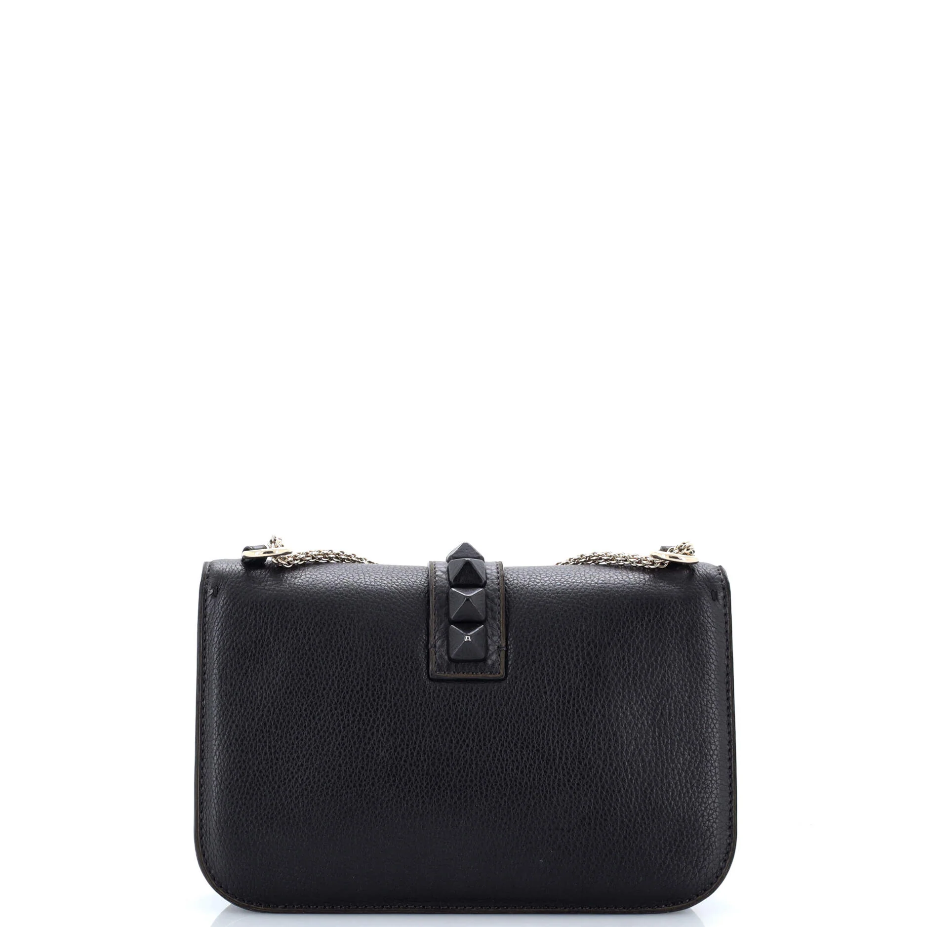 Glam Lock Shoulder Bag Leather Medium - Image 3