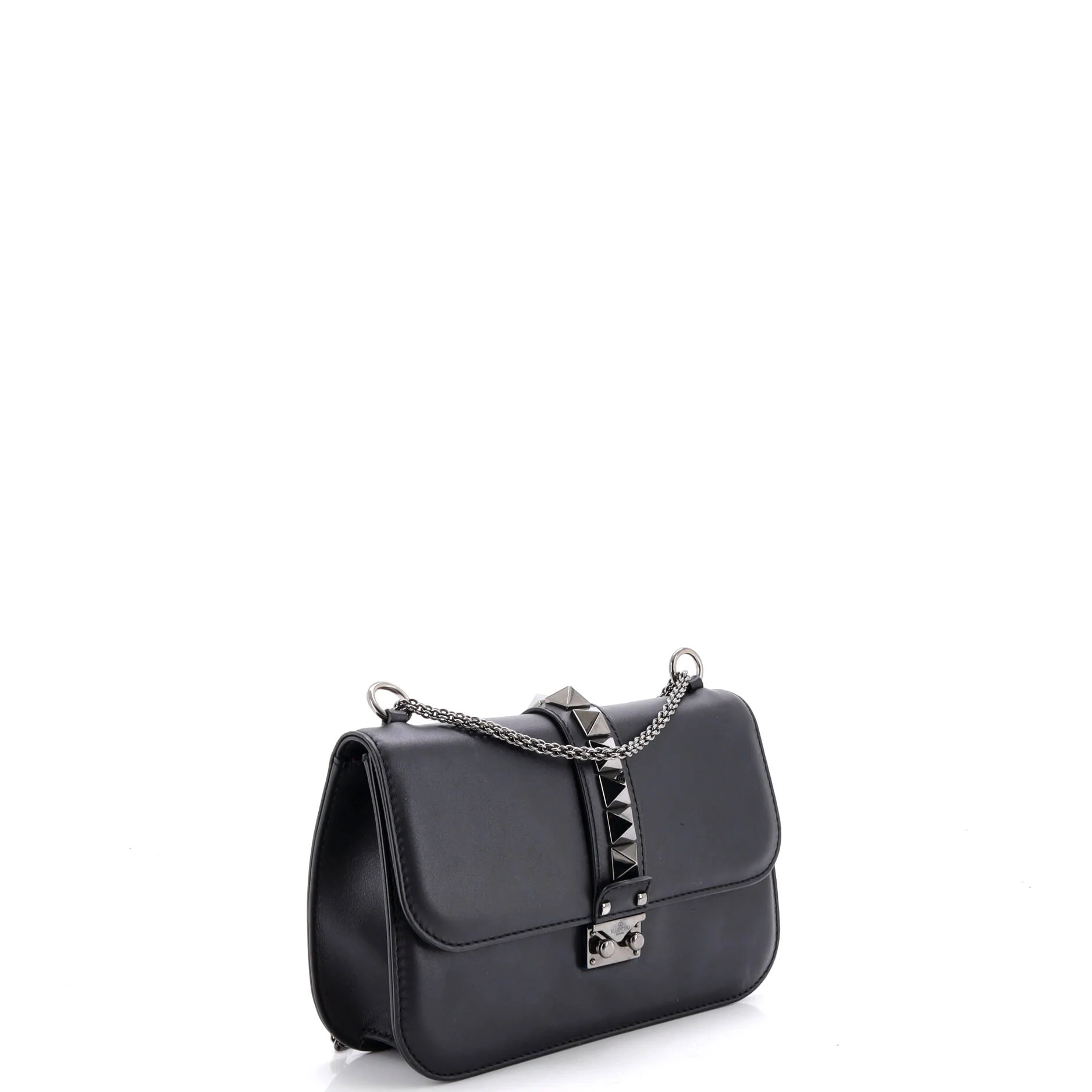 Glam Lock Shoulder Bag Leather Medium - Image 2