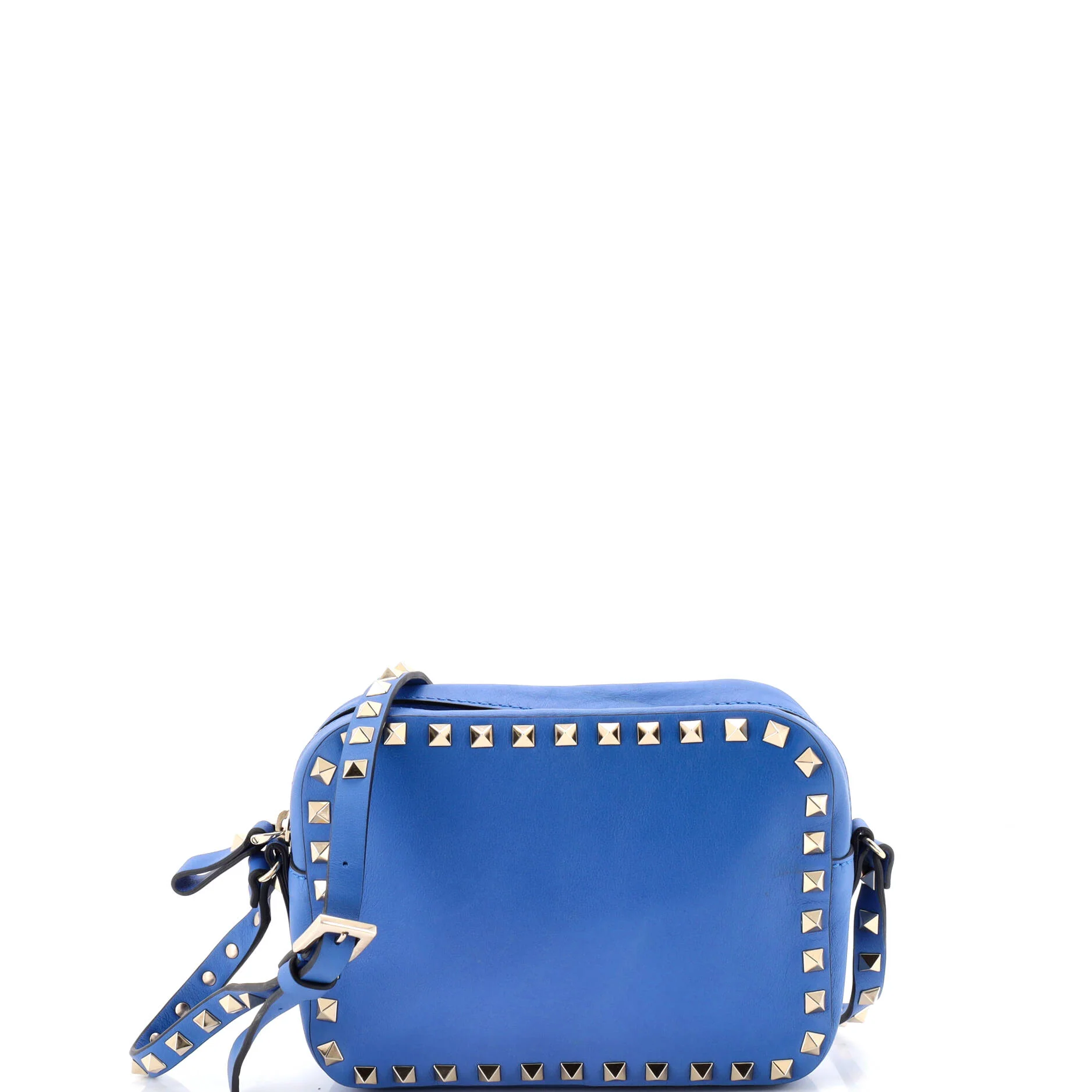 Rockstud Camera Crossbody Bag Leather