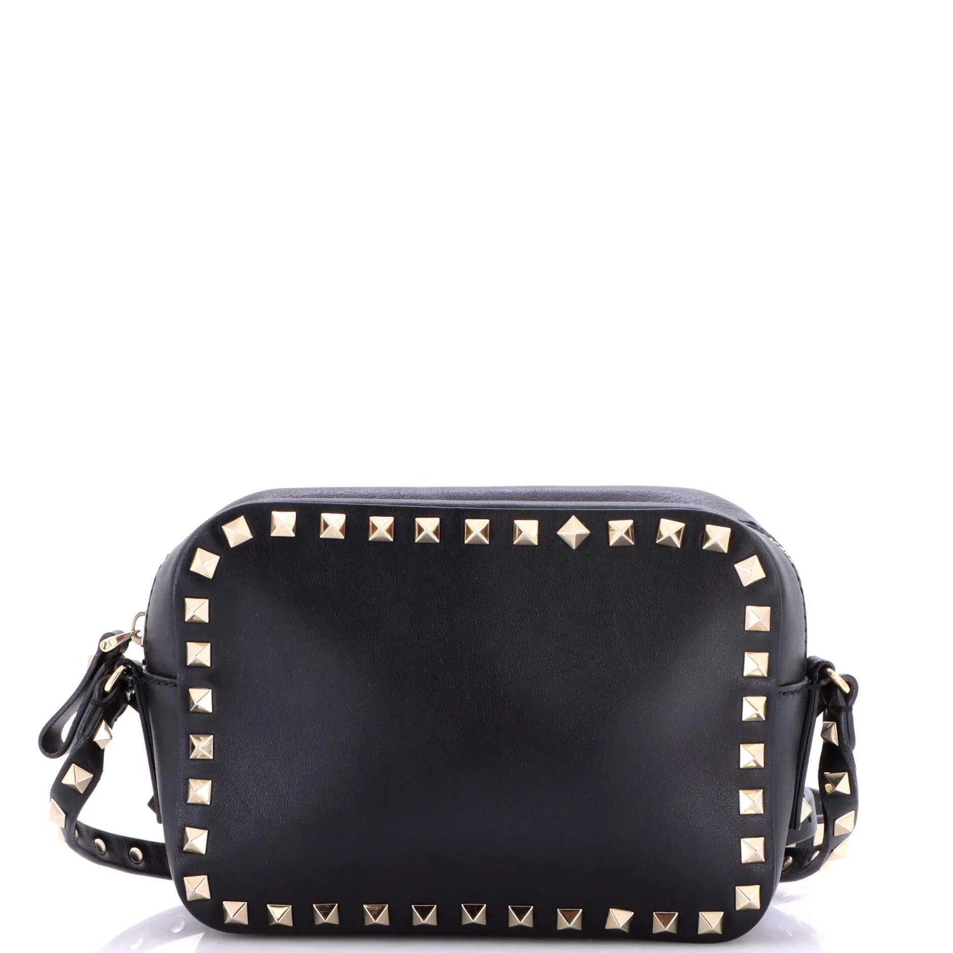 Rockstud Camera Crossbody Bag Leather