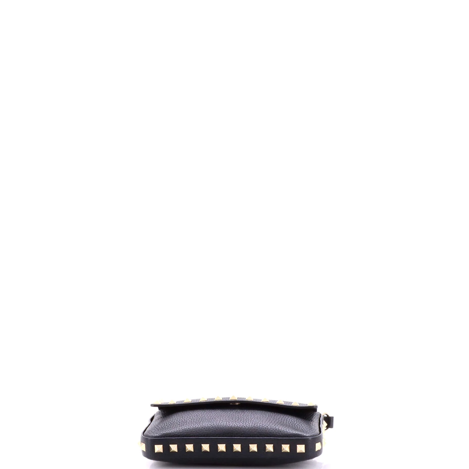 Rockstud Top Handle Crossbody Pouch Leather Mini - Image 4