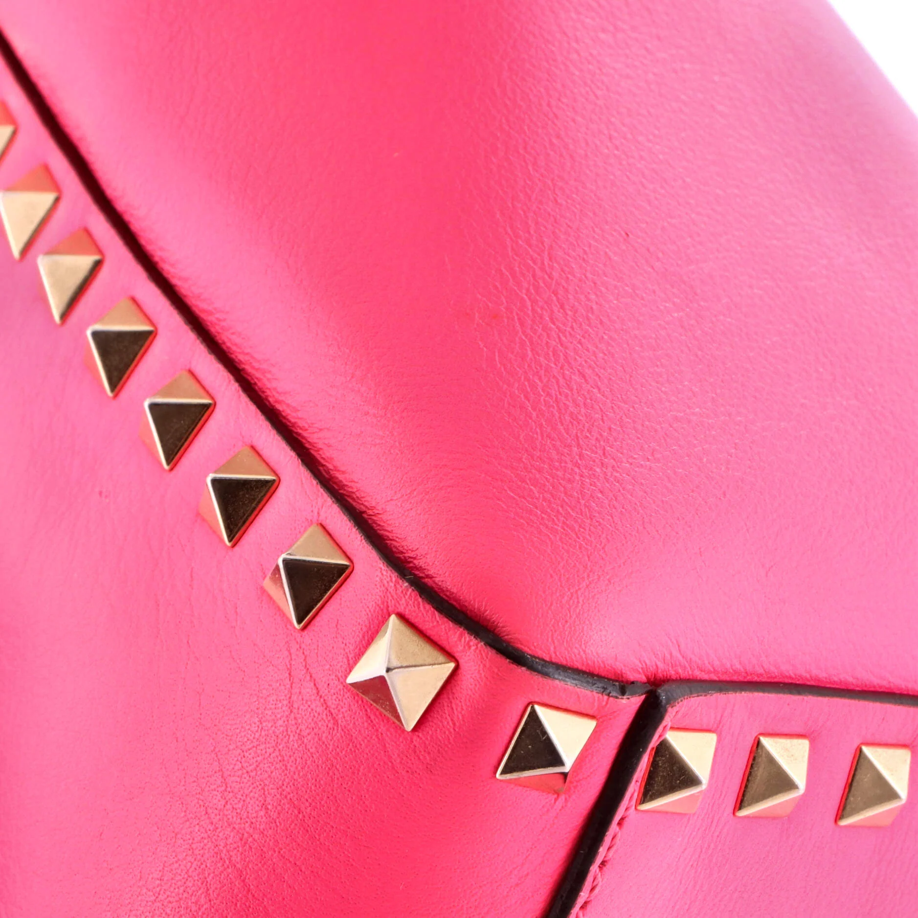 Rockstud Tote Rigid Leather Small - Image 7