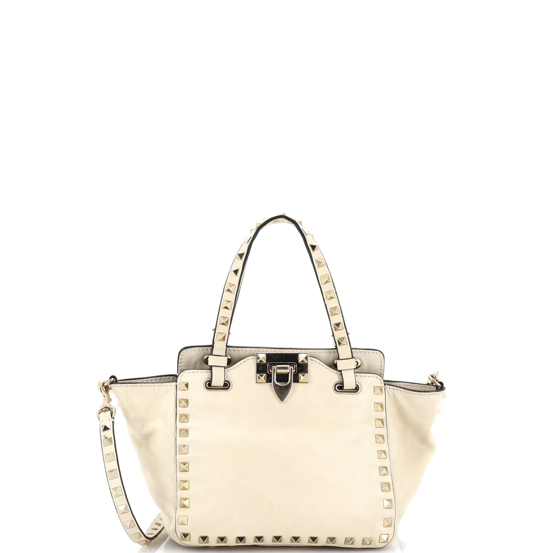 Rockstud Tote Soft Leather Small