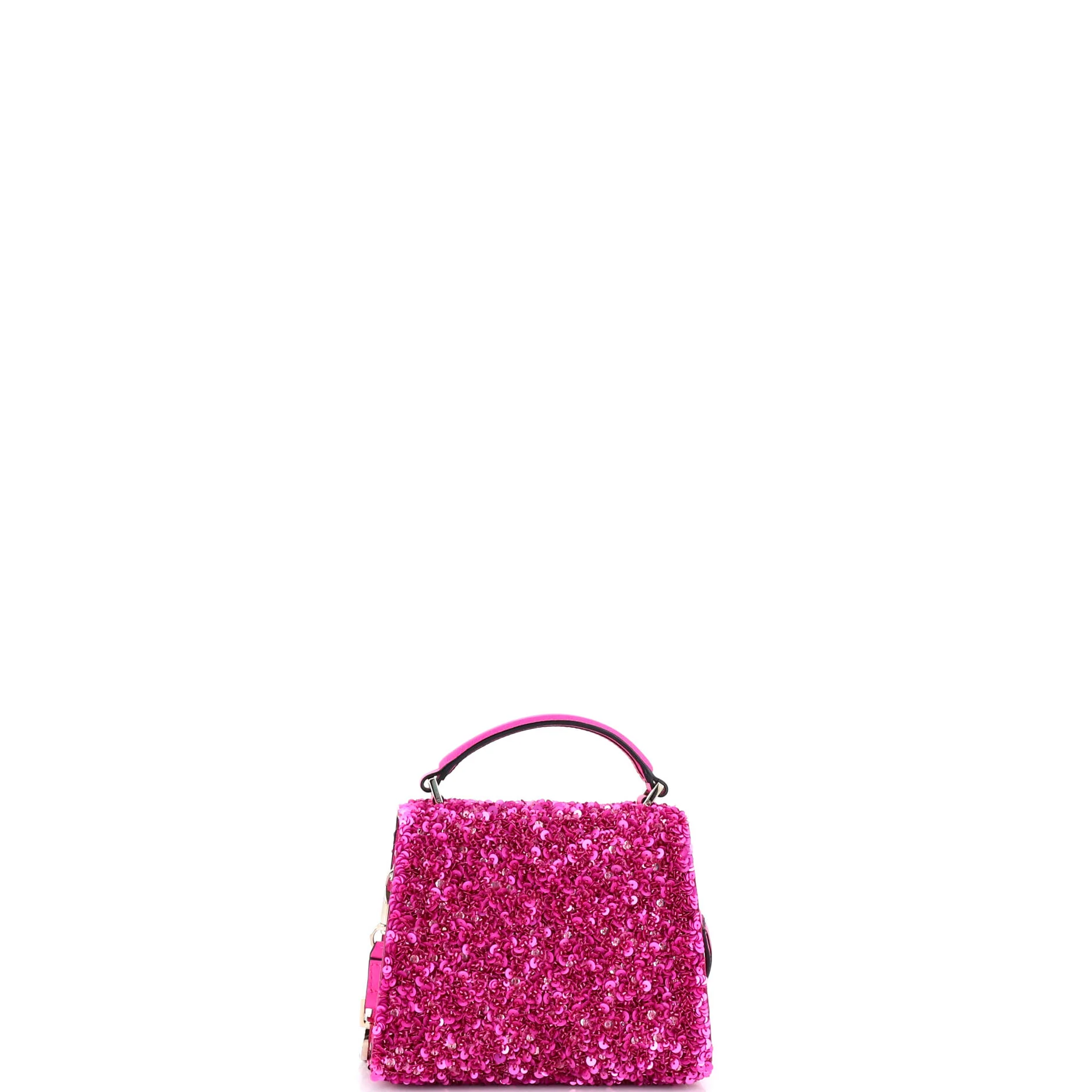 VSling Top Handle Bag Sequins Mini - Image 3