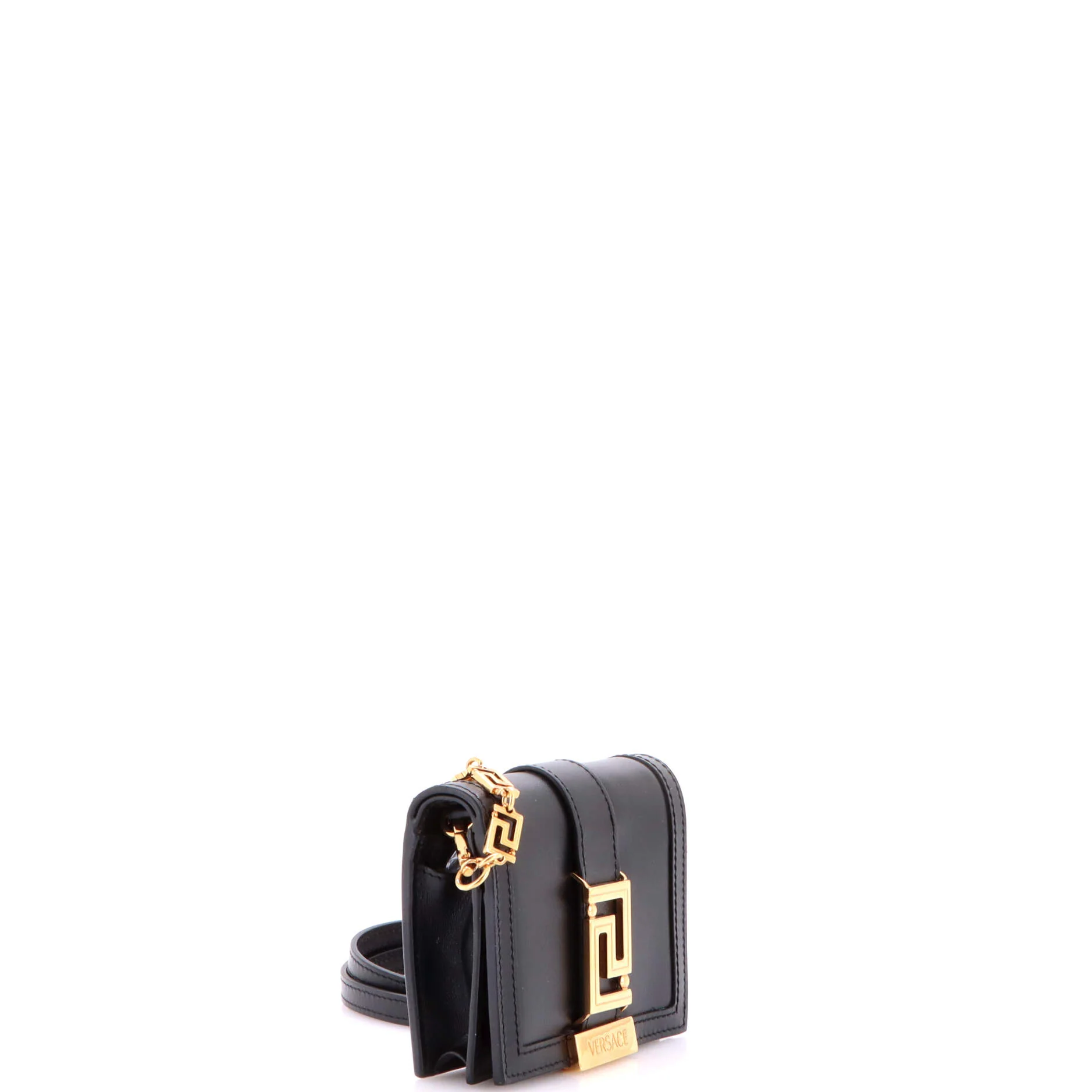 Greca Goddess Wallet on Chain Leather Mini - Image 2