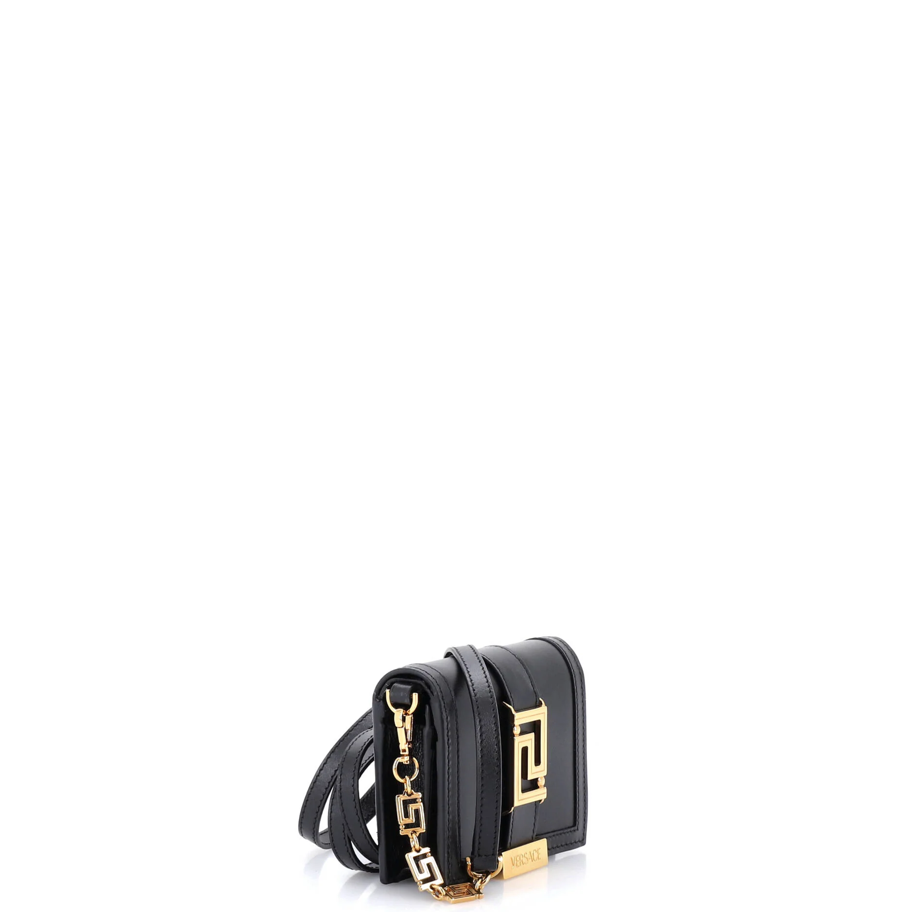 Greca Goddess Wallet on Chain Leather Mini - Image 2