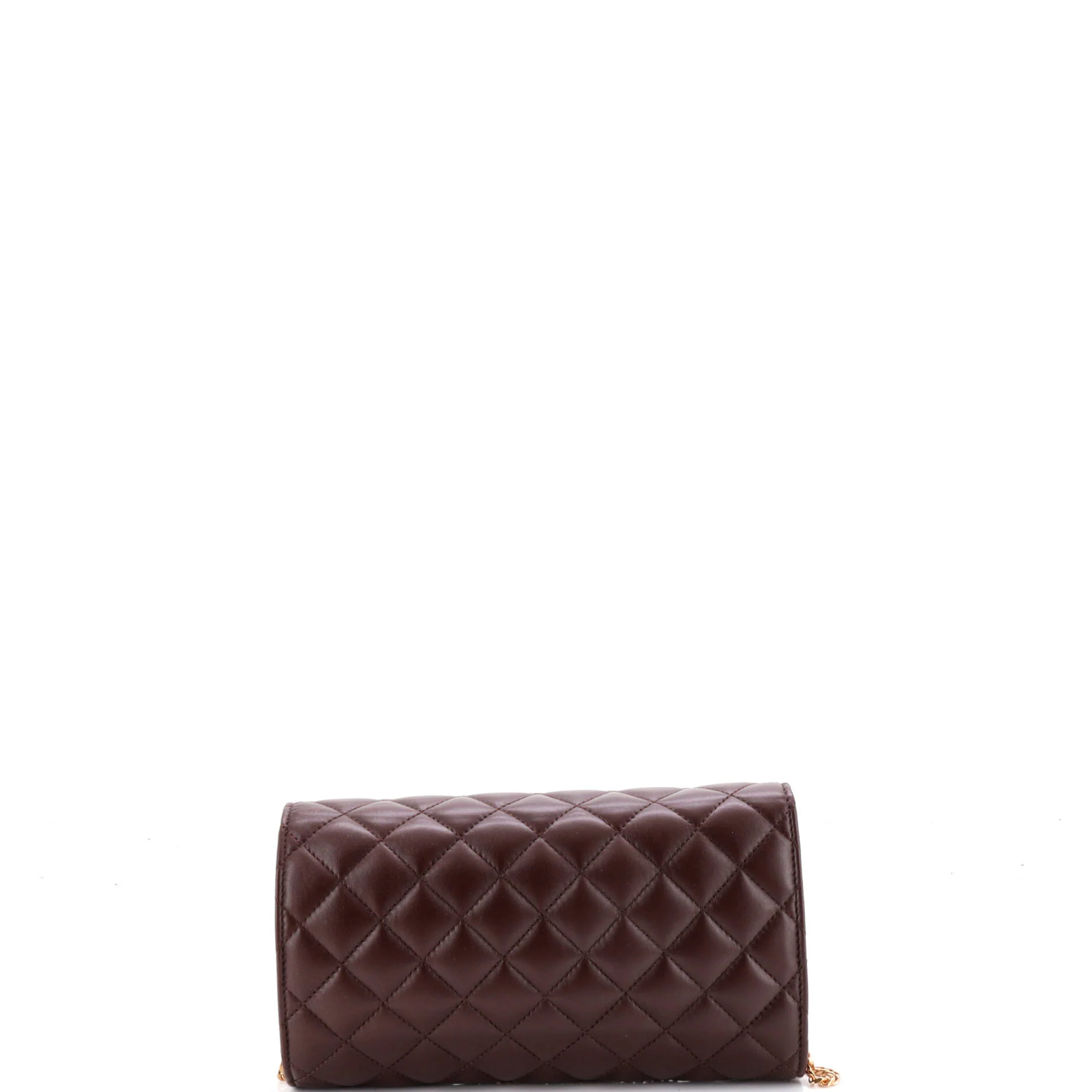 Icon Wallet on Chain Quilted Leather - Image 3