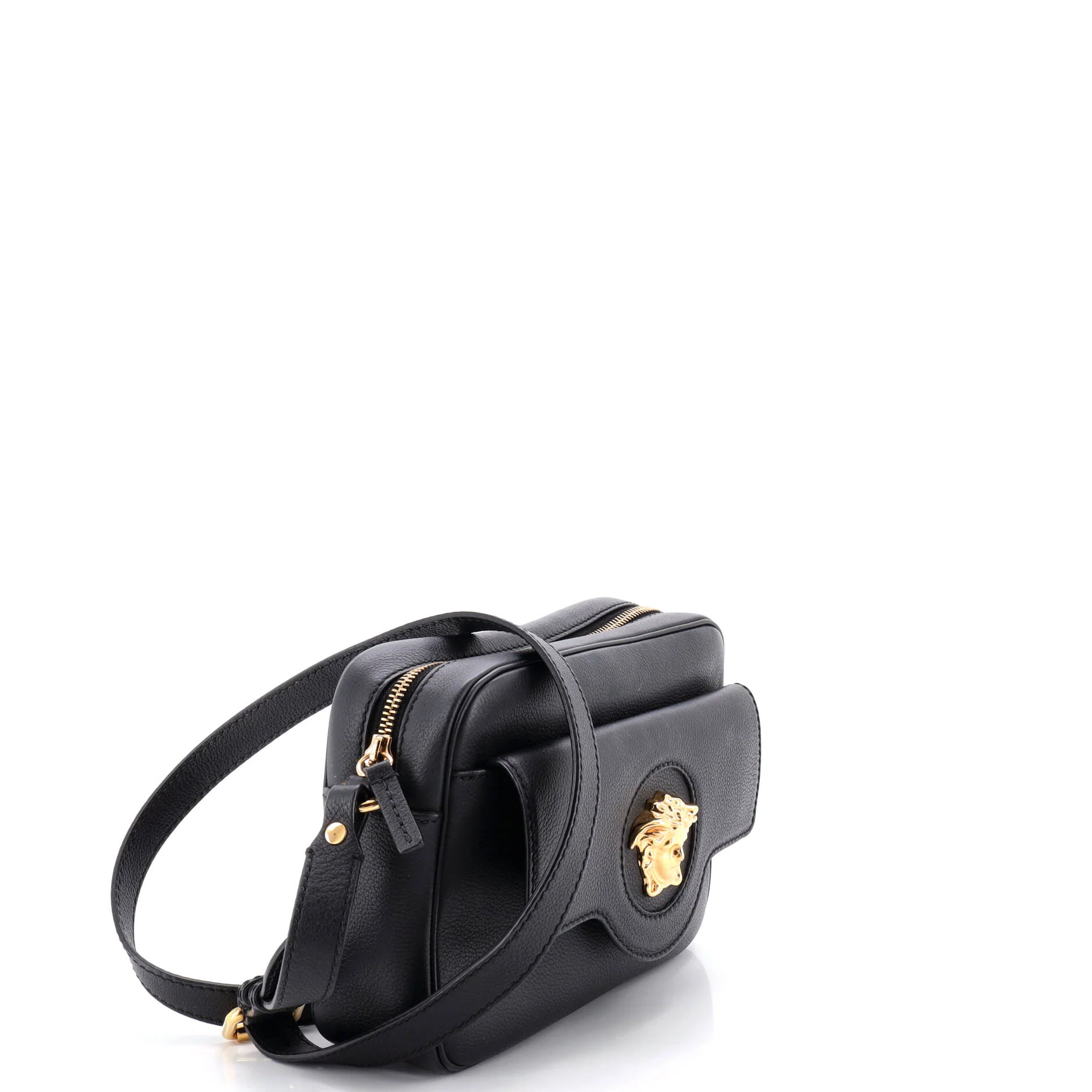 La Medusa Flap Pocket Camera Bag Leather Small - Image 2