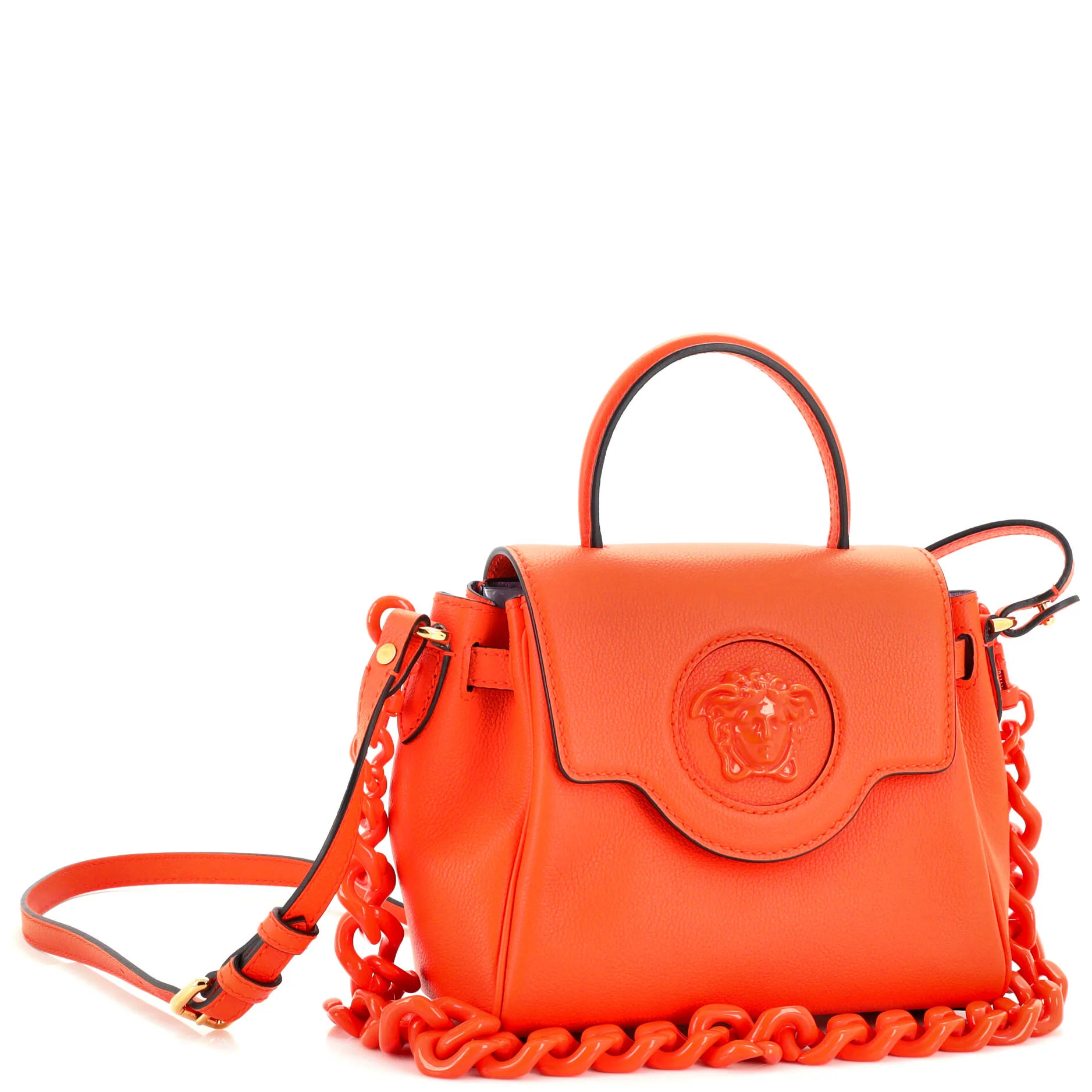La Medusa Top Handle Bag Leather Medium - Image 2