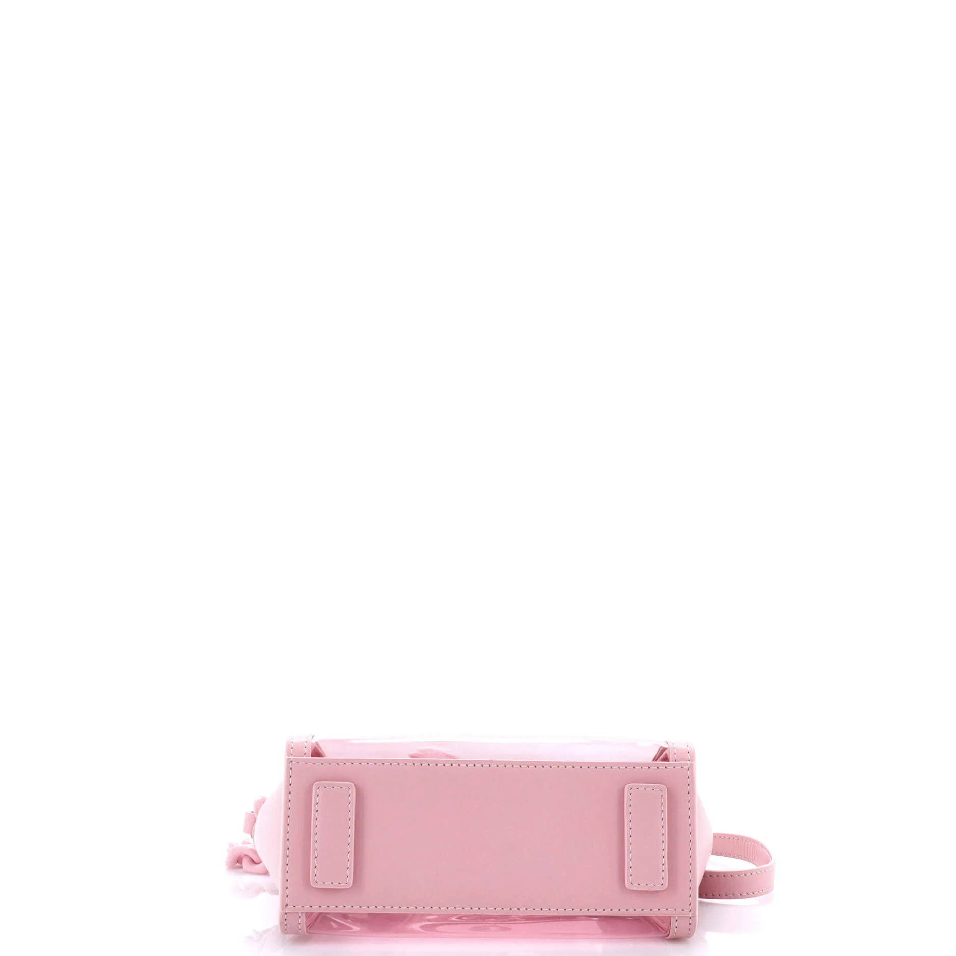 La Medusa Top Handle Bag PVC with Leather Small - Image 4
