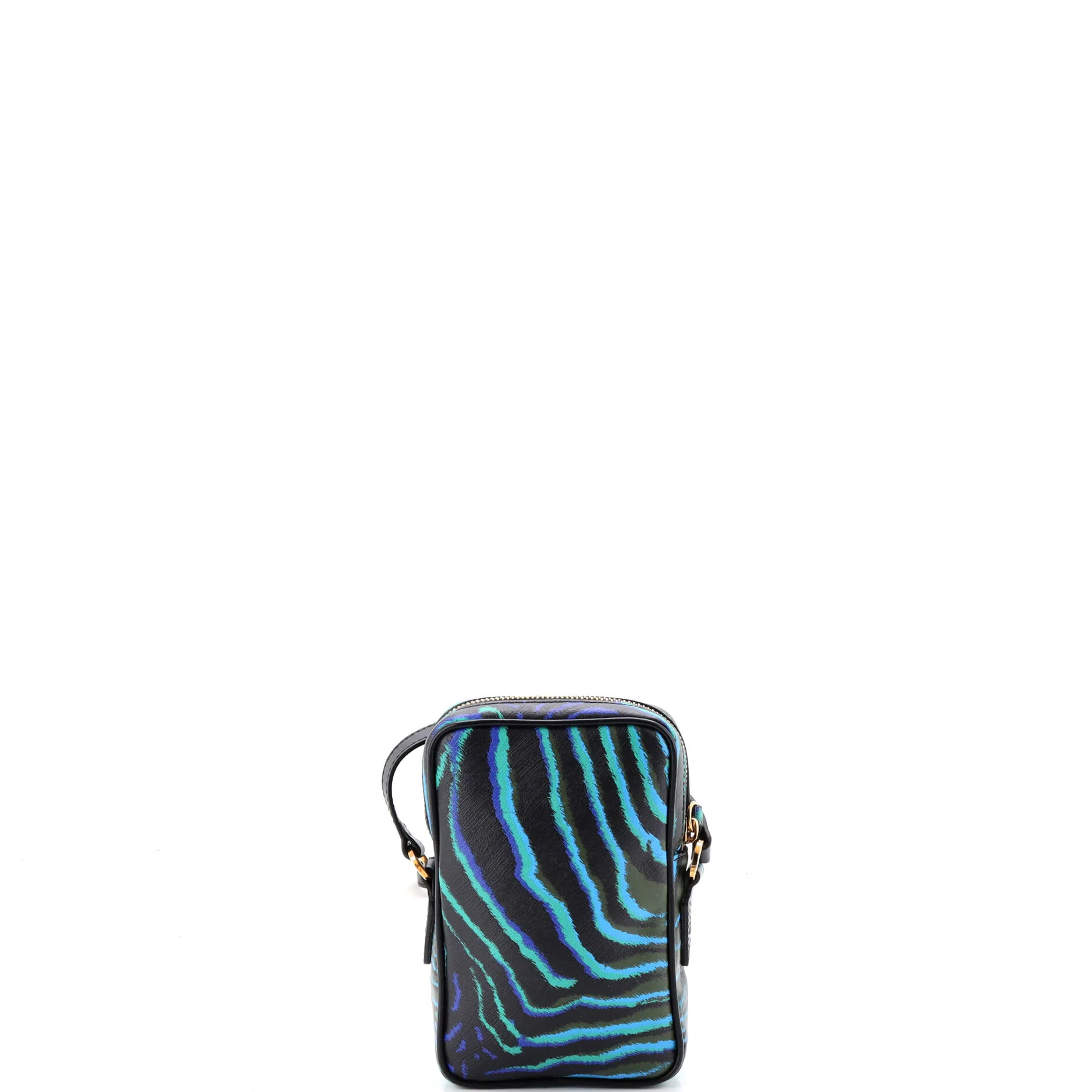 Medusa Biggie Pouch Crossbody Bag Printed Leather Micro - Image 3