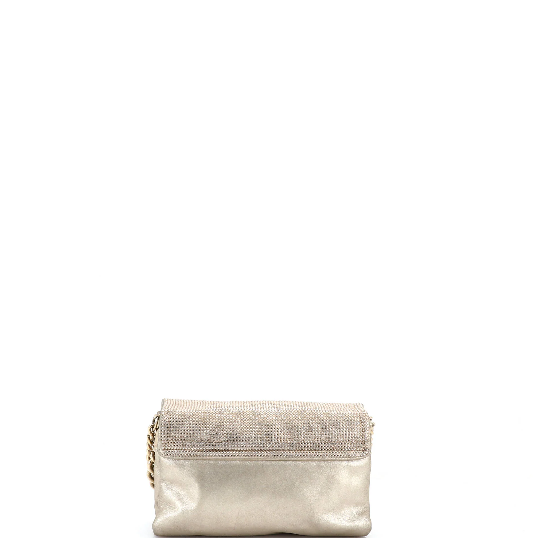 Palazzo Medusa Flap Bag Embellished Leather Small - Image 3