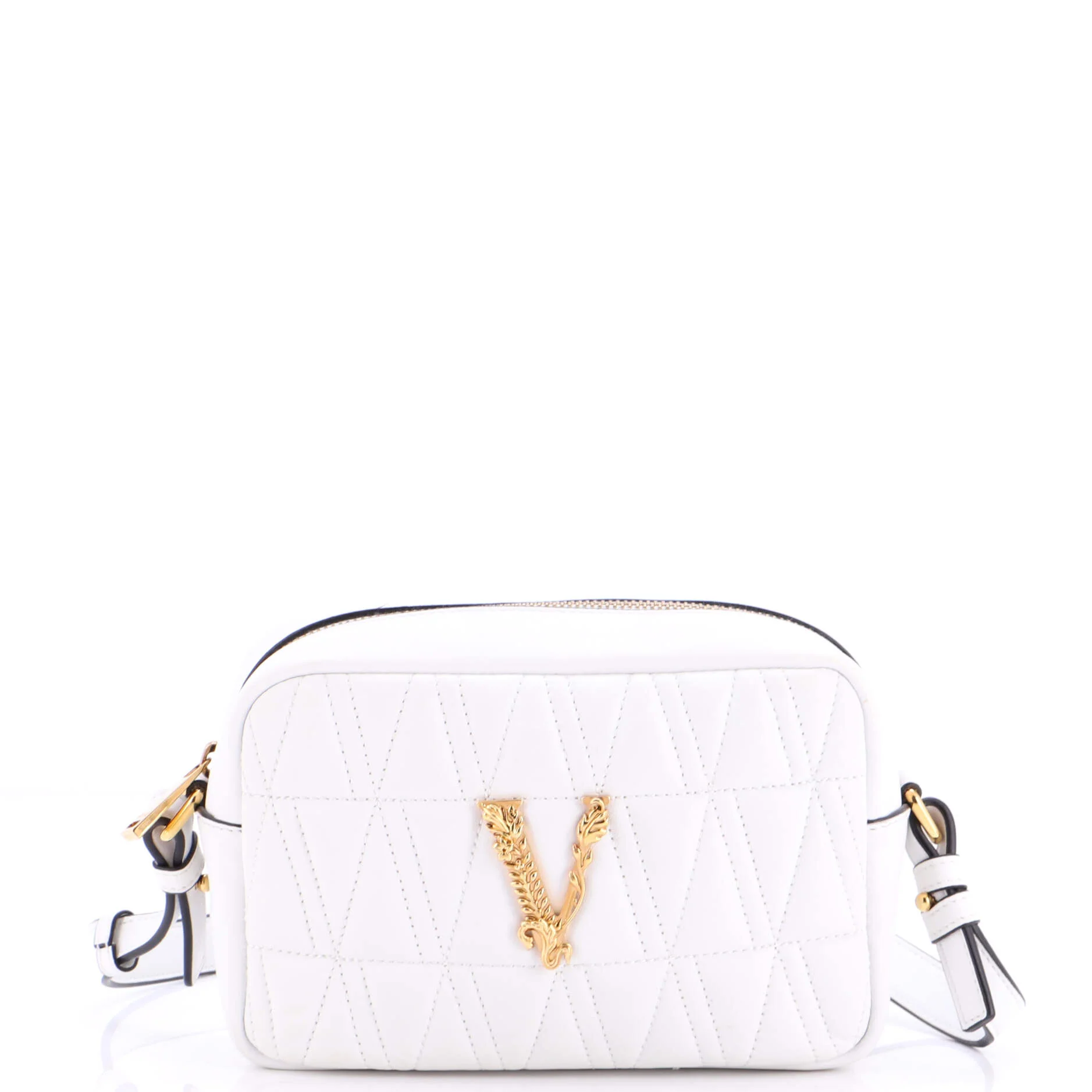 Virtus Camera Bag Quilted Leather